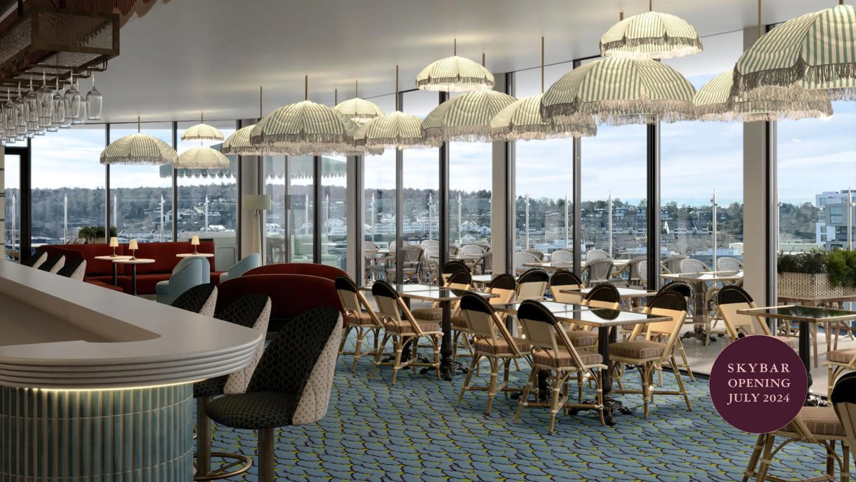 Lounge or bar in Hotel Klubben