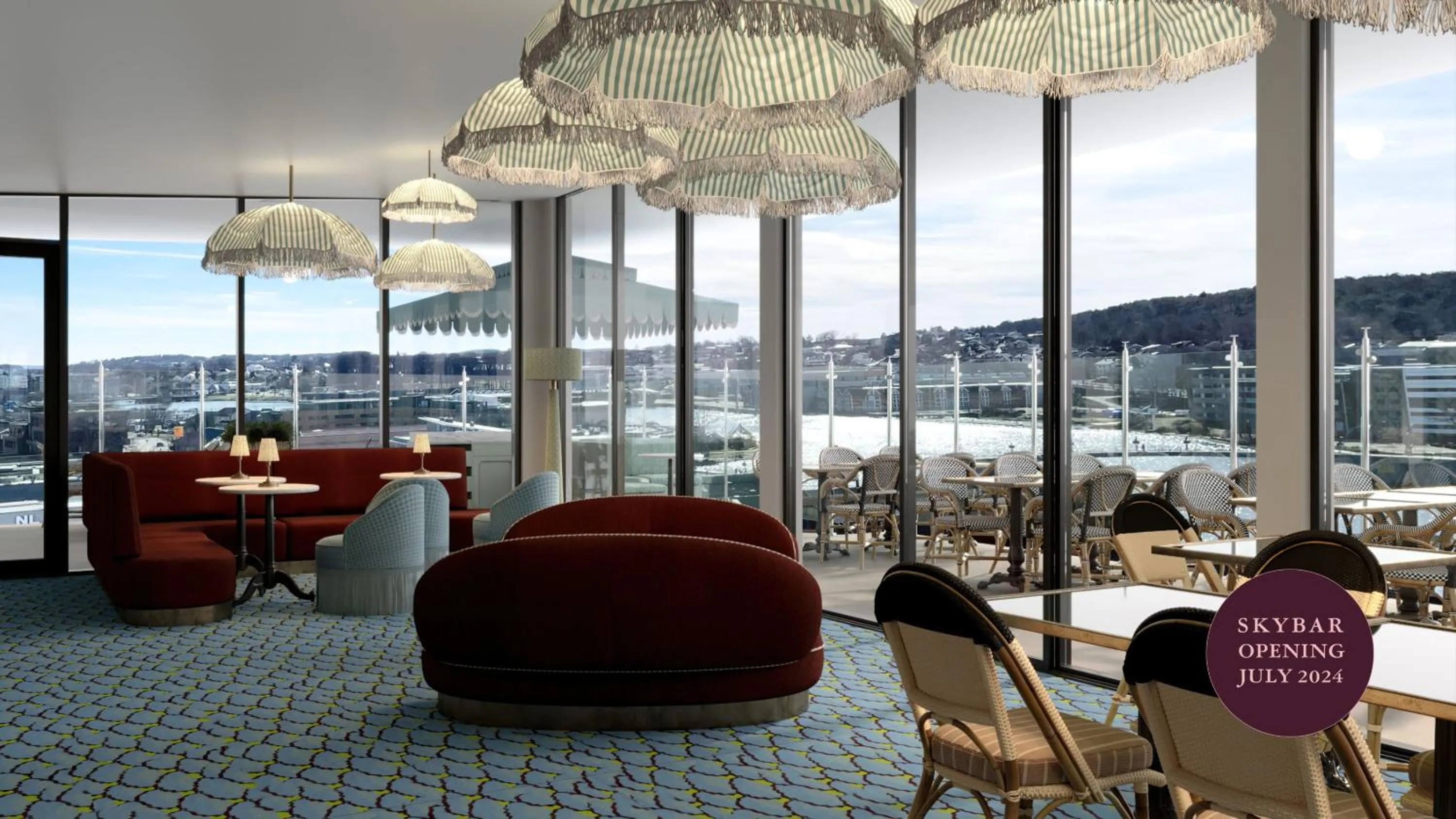 Living room in Hotel Klubben