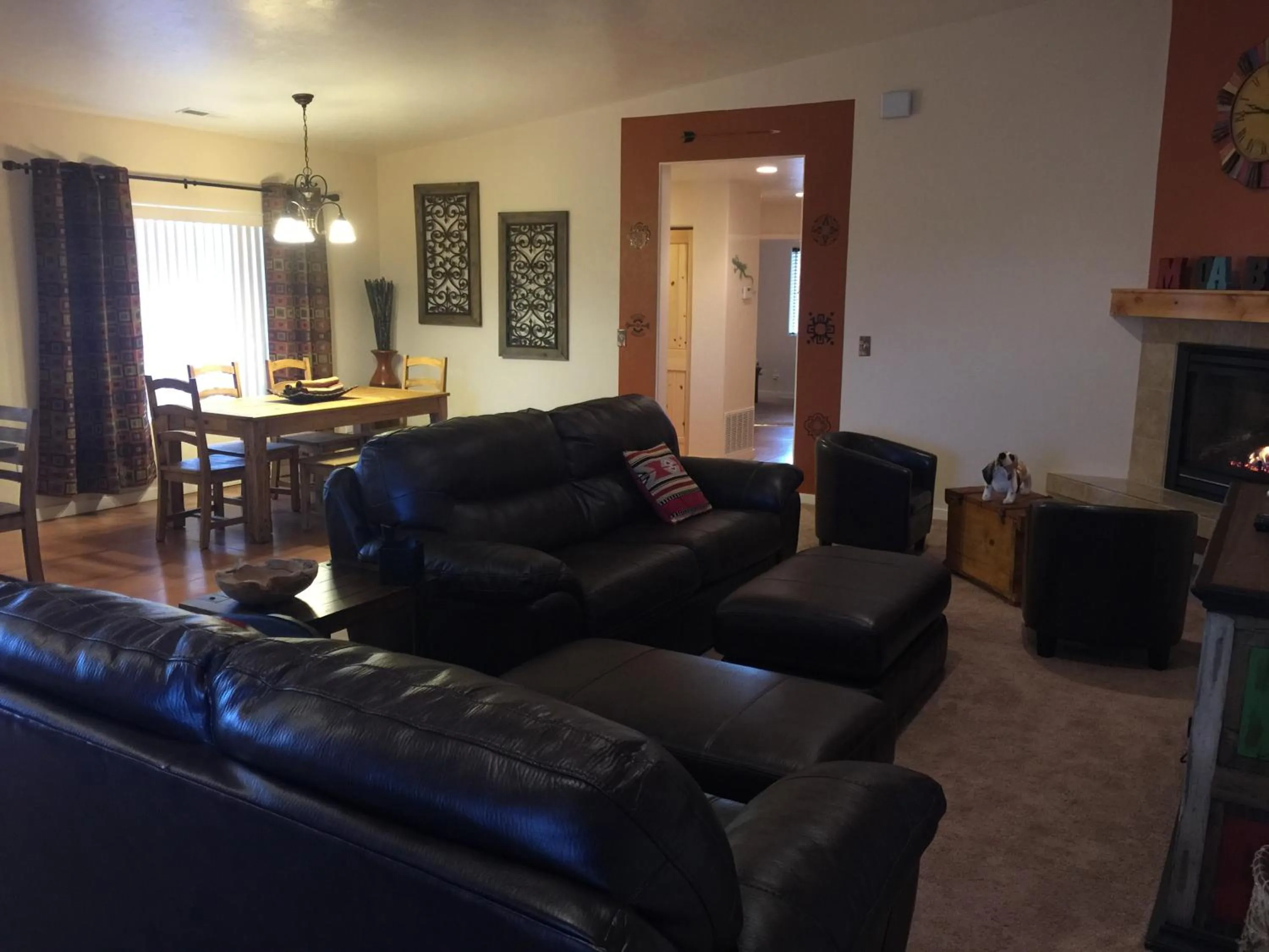 Living room in Oleander Place