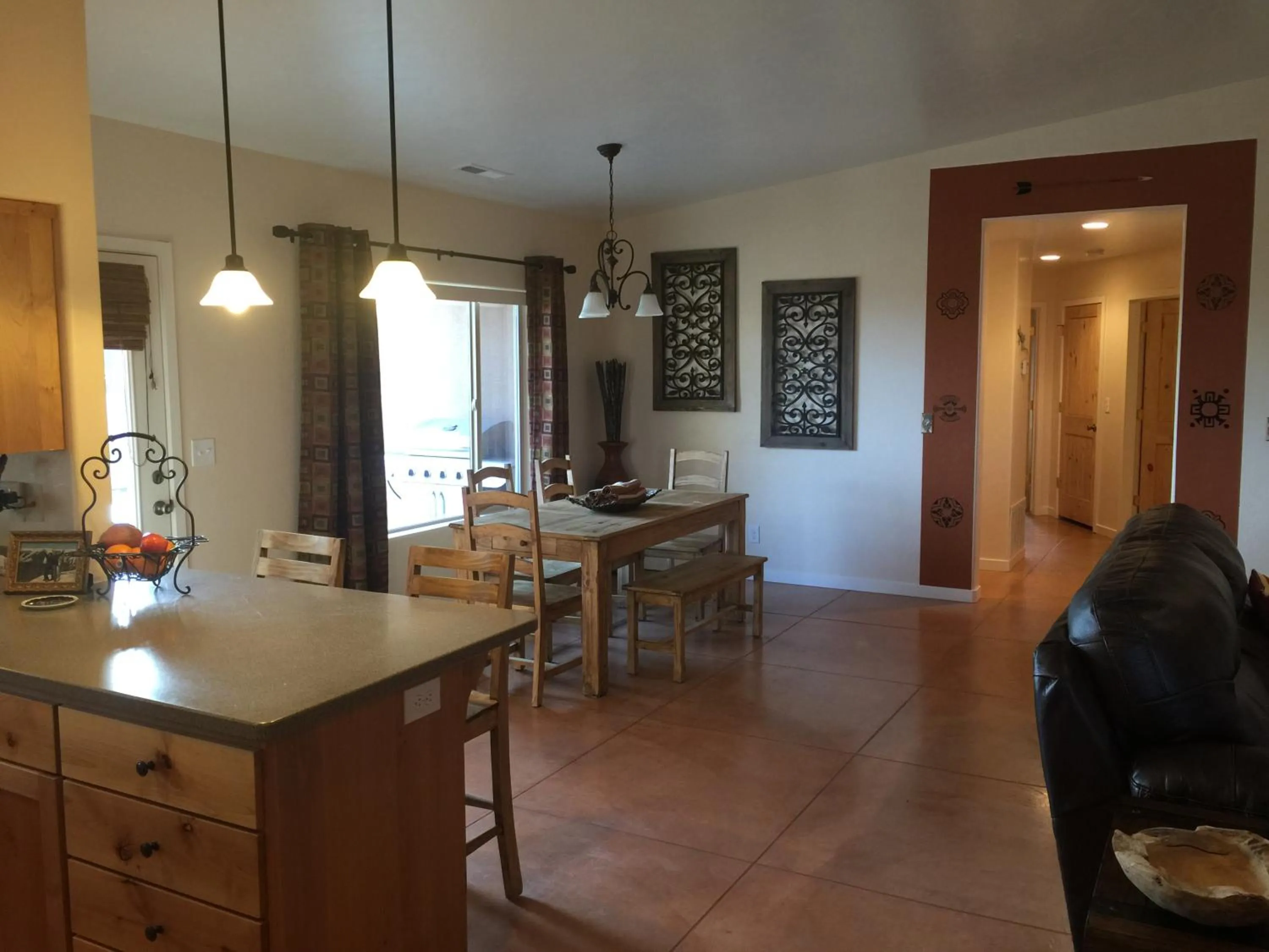 Dining area in Oleander Place