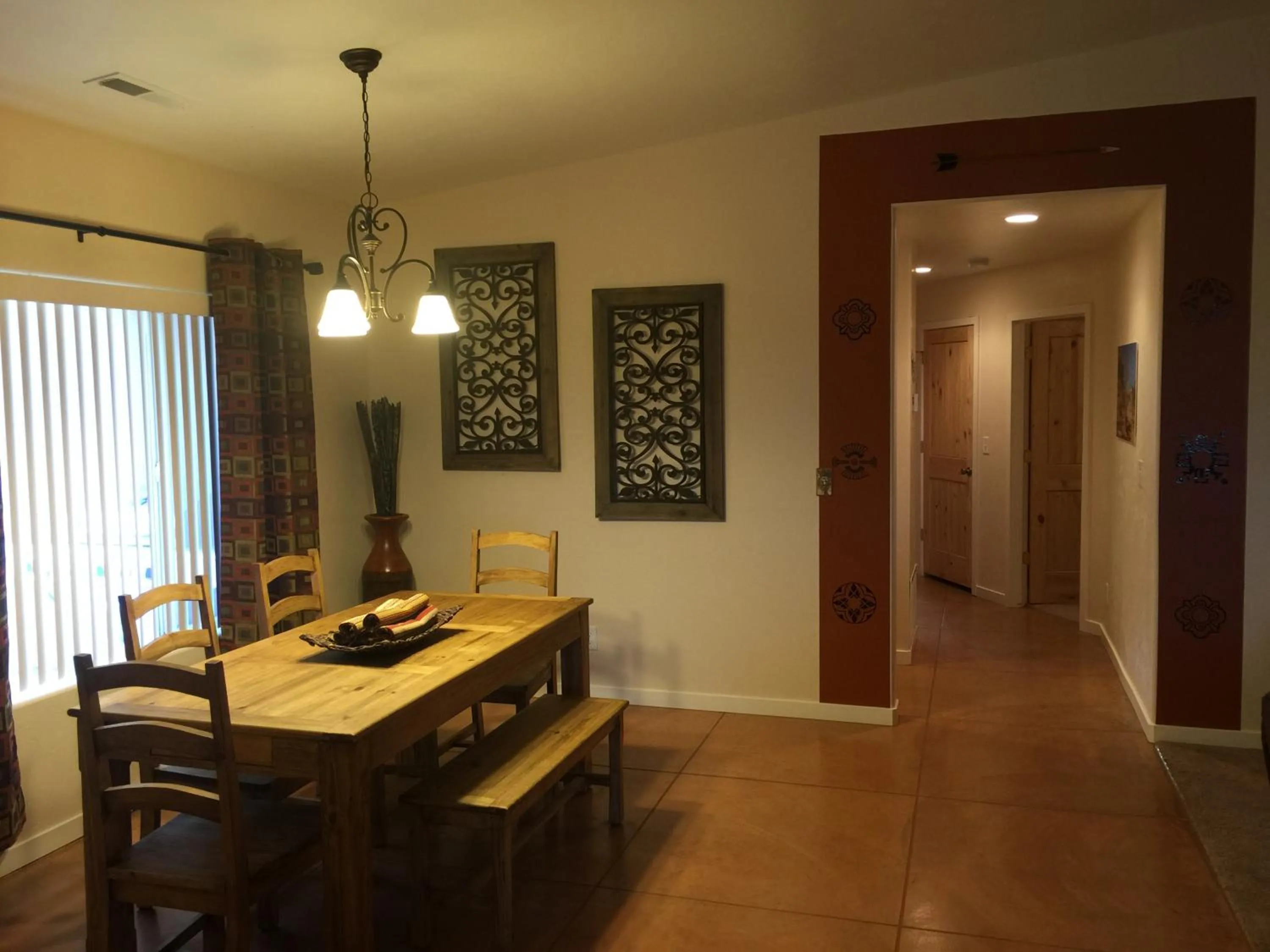 Dining area in Oleander Place