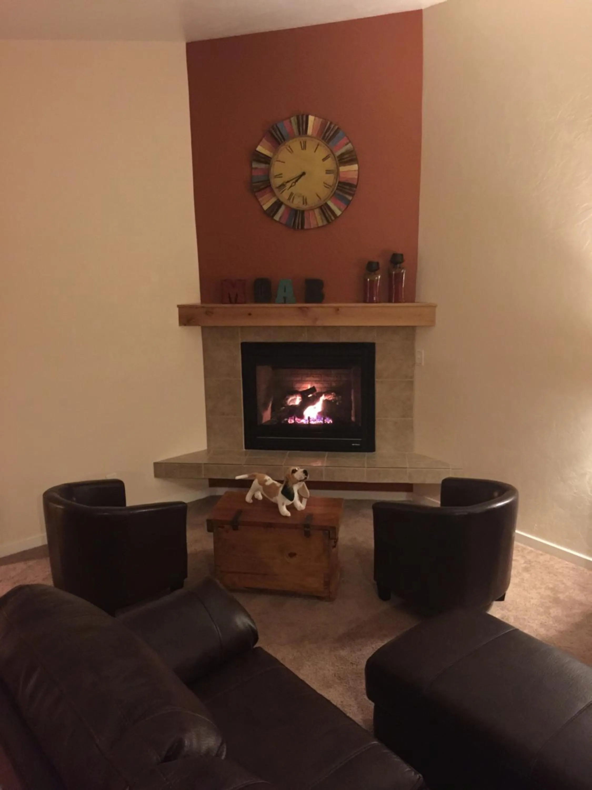 Living room in Oleander Place