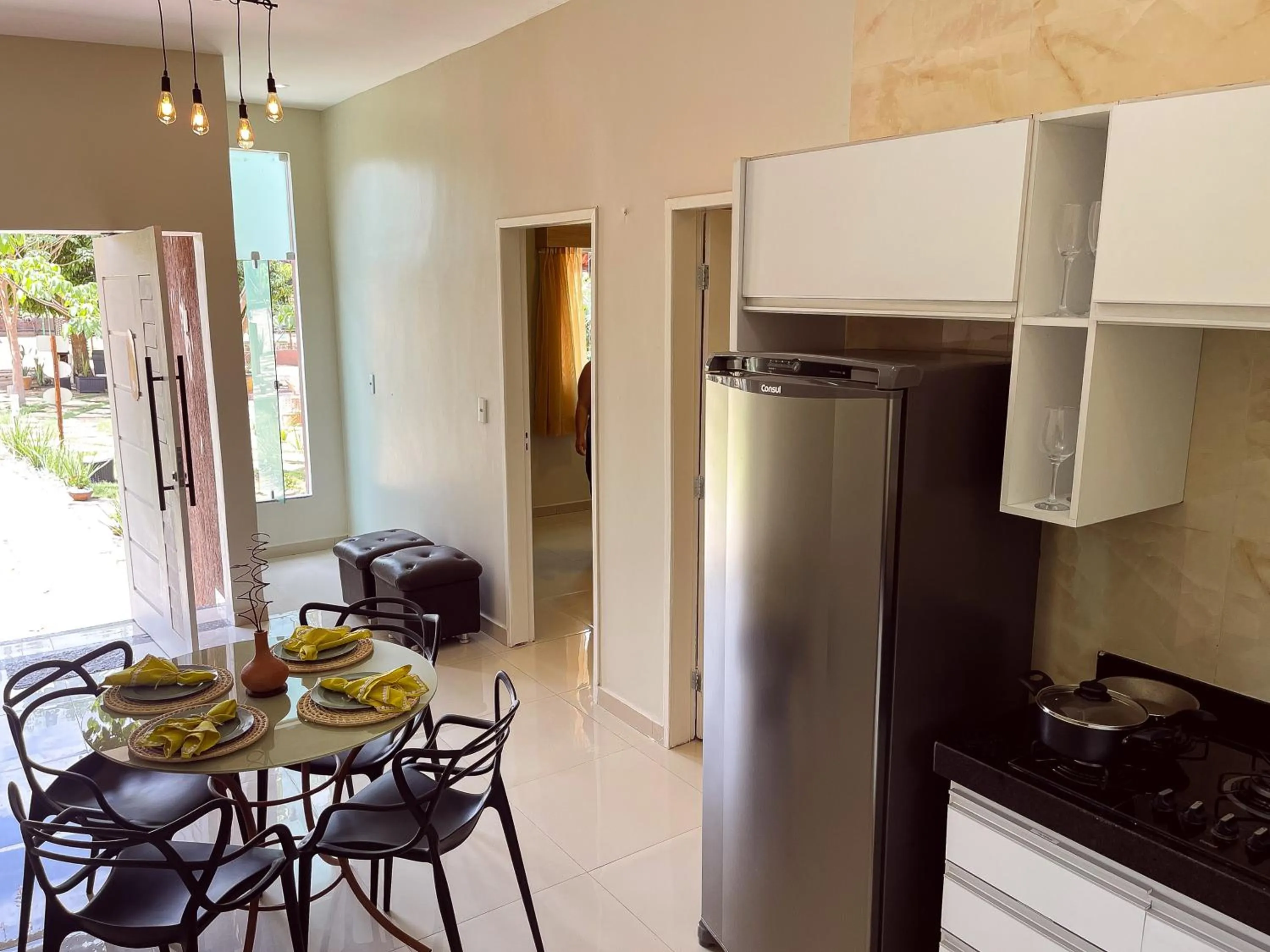 kitchen in Muda Hotel