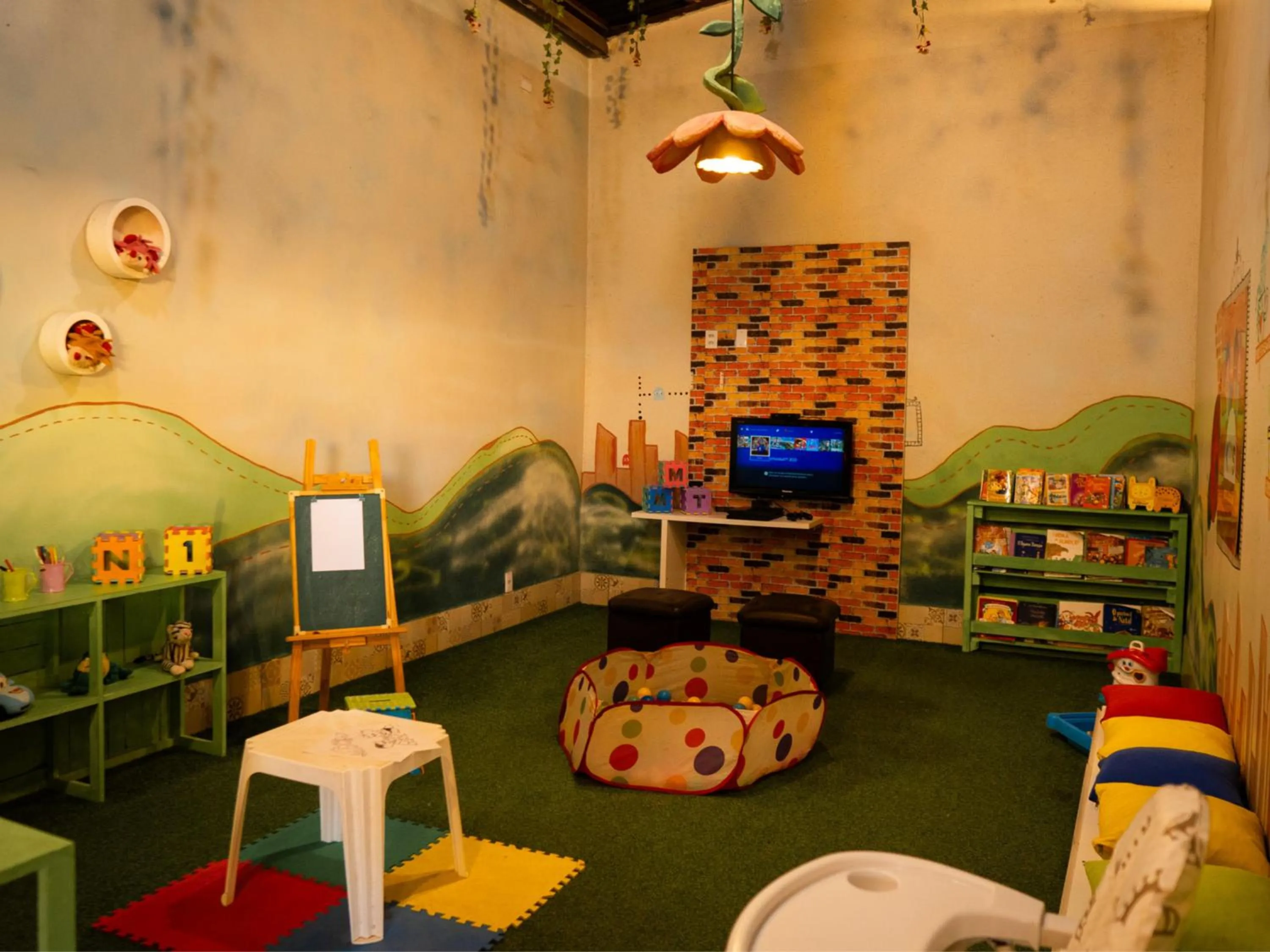 Children play ground in Muda Hotel