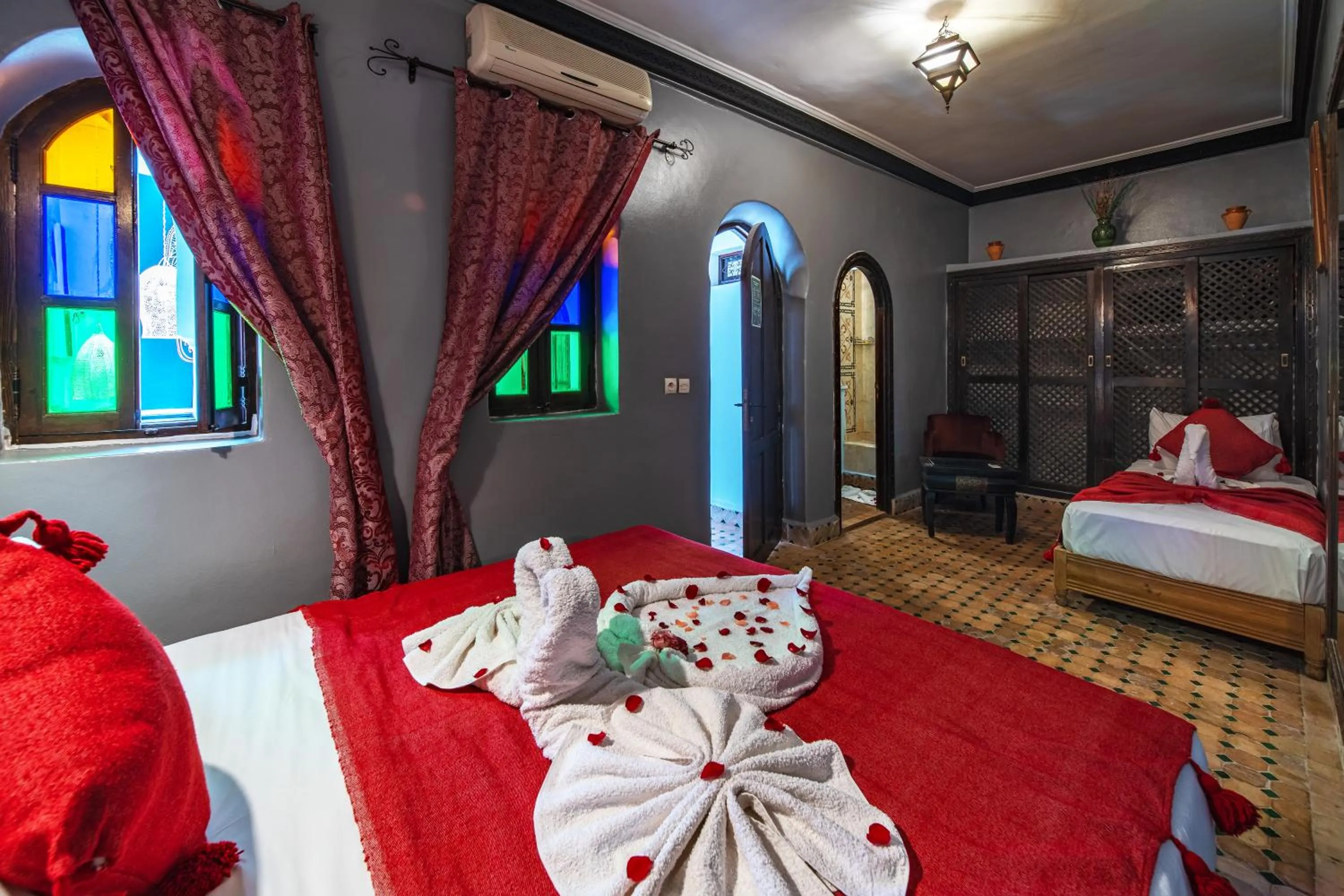 Bedroom, Bed in Riad Balkisse