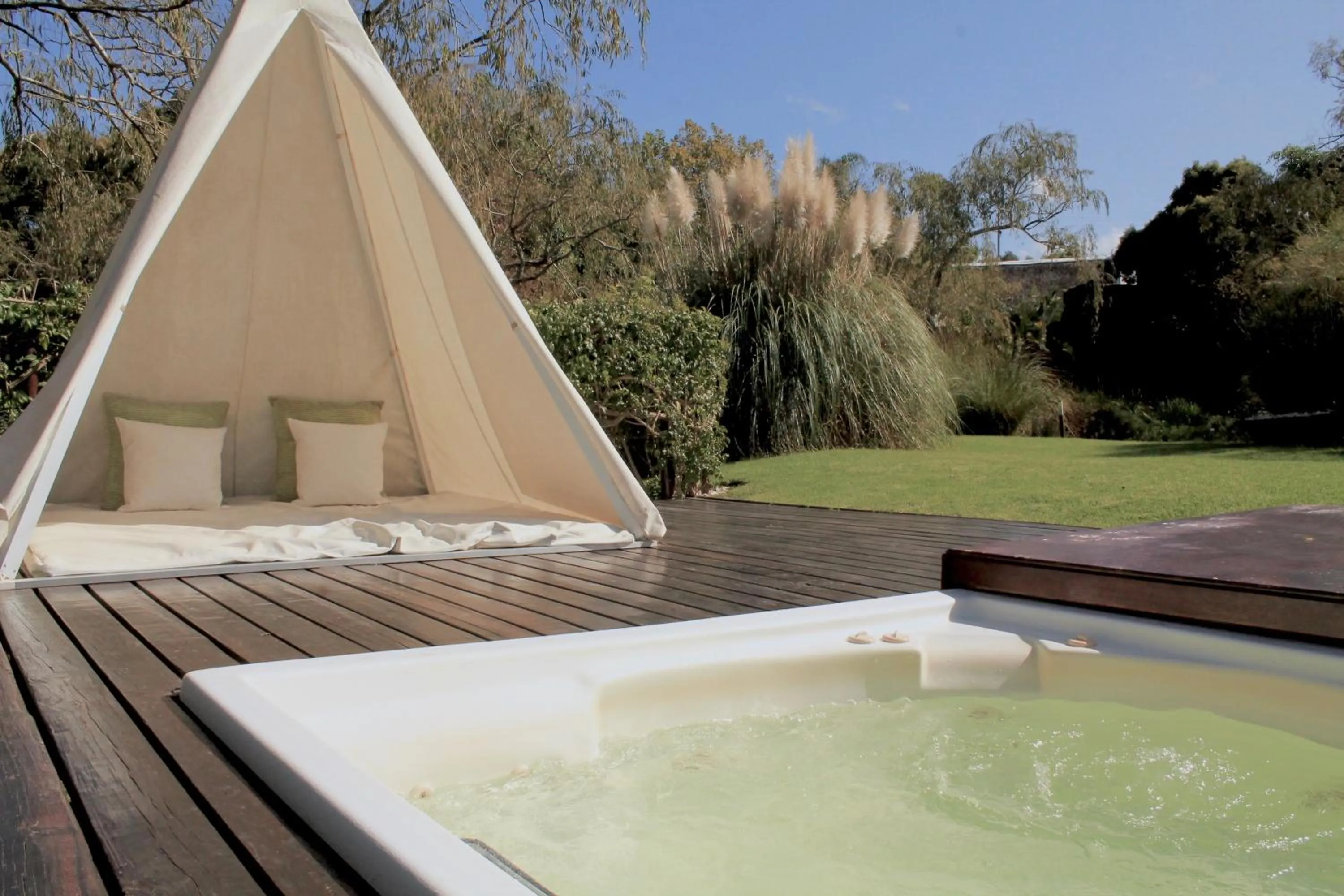 Hot Tub in Rothman Manor