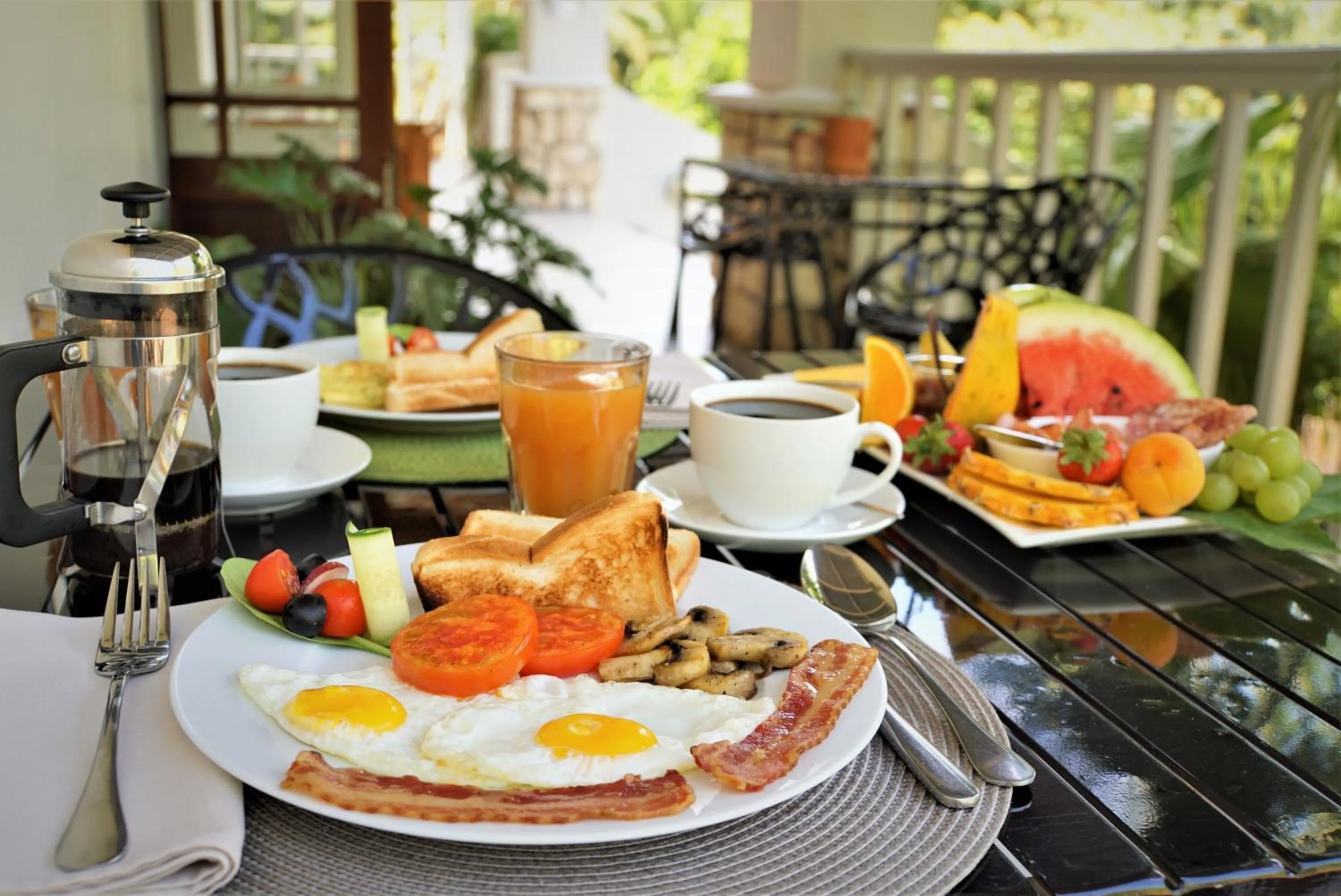 Patio in Swellendam Country Lodge - Guest House - B&B