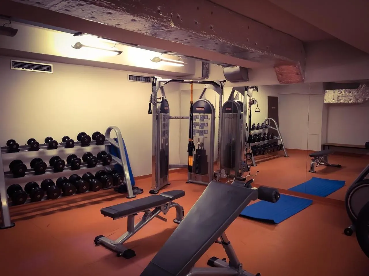Fitness centre/facilities in Hotel Adam