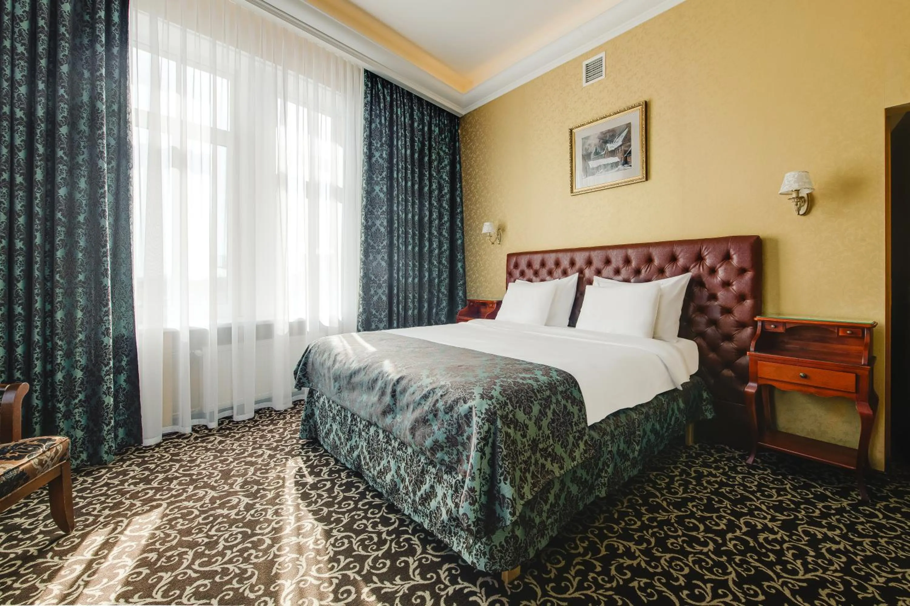 Bed in Hotel Jelgava