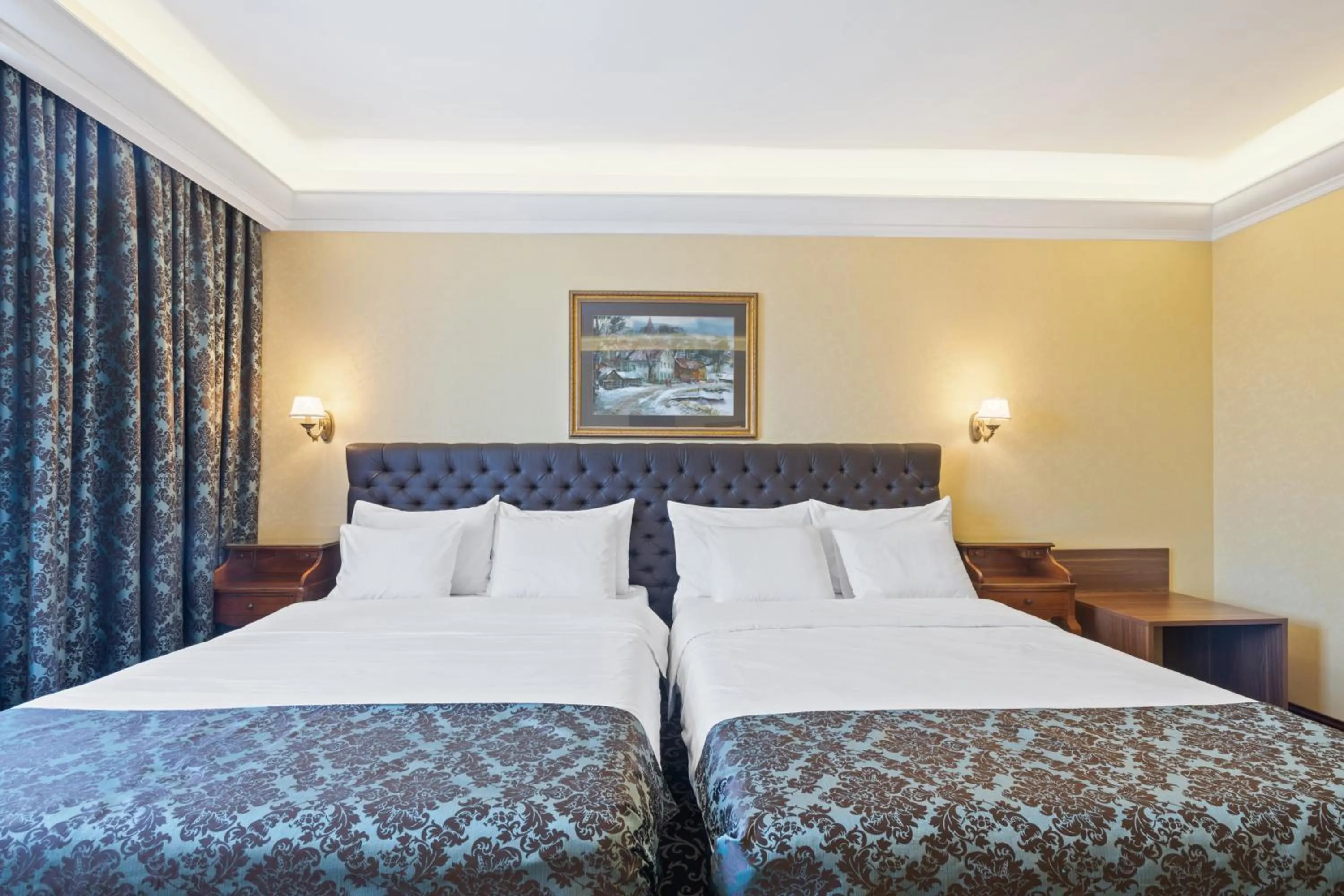 Bed in Hotel Jelgava