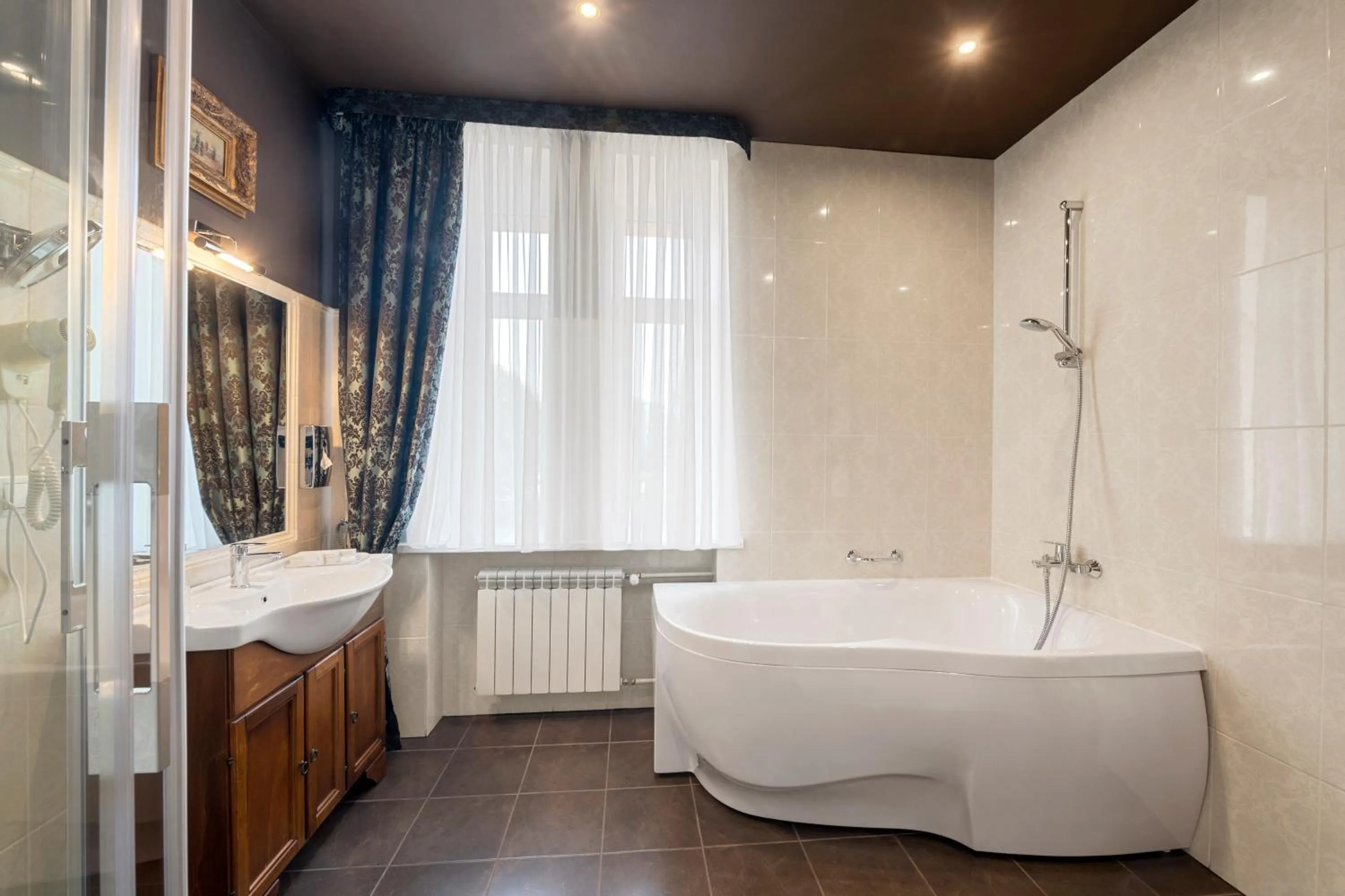 Shower in Hotel Jelgava