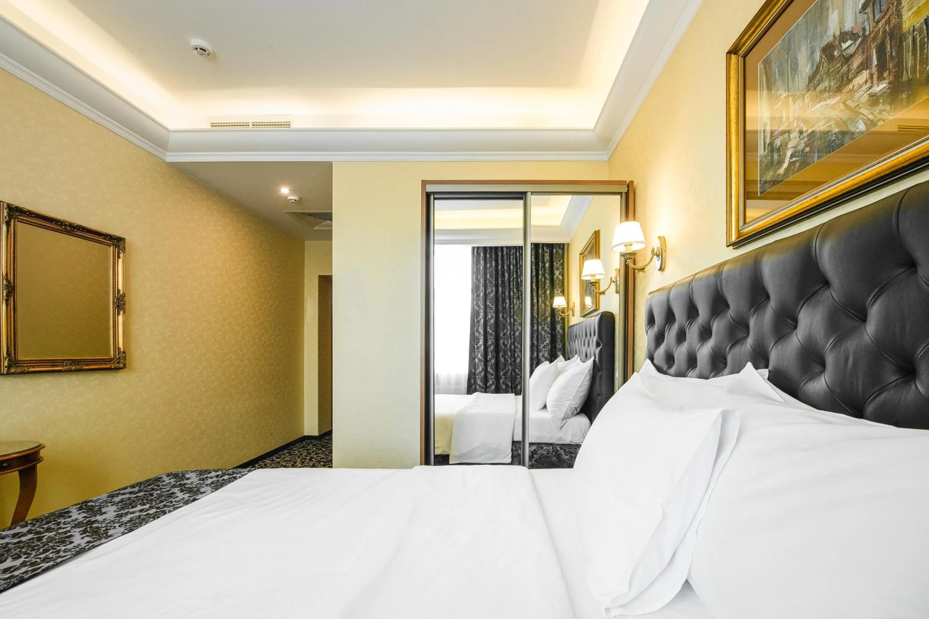 Bed in Hotel Jelgava