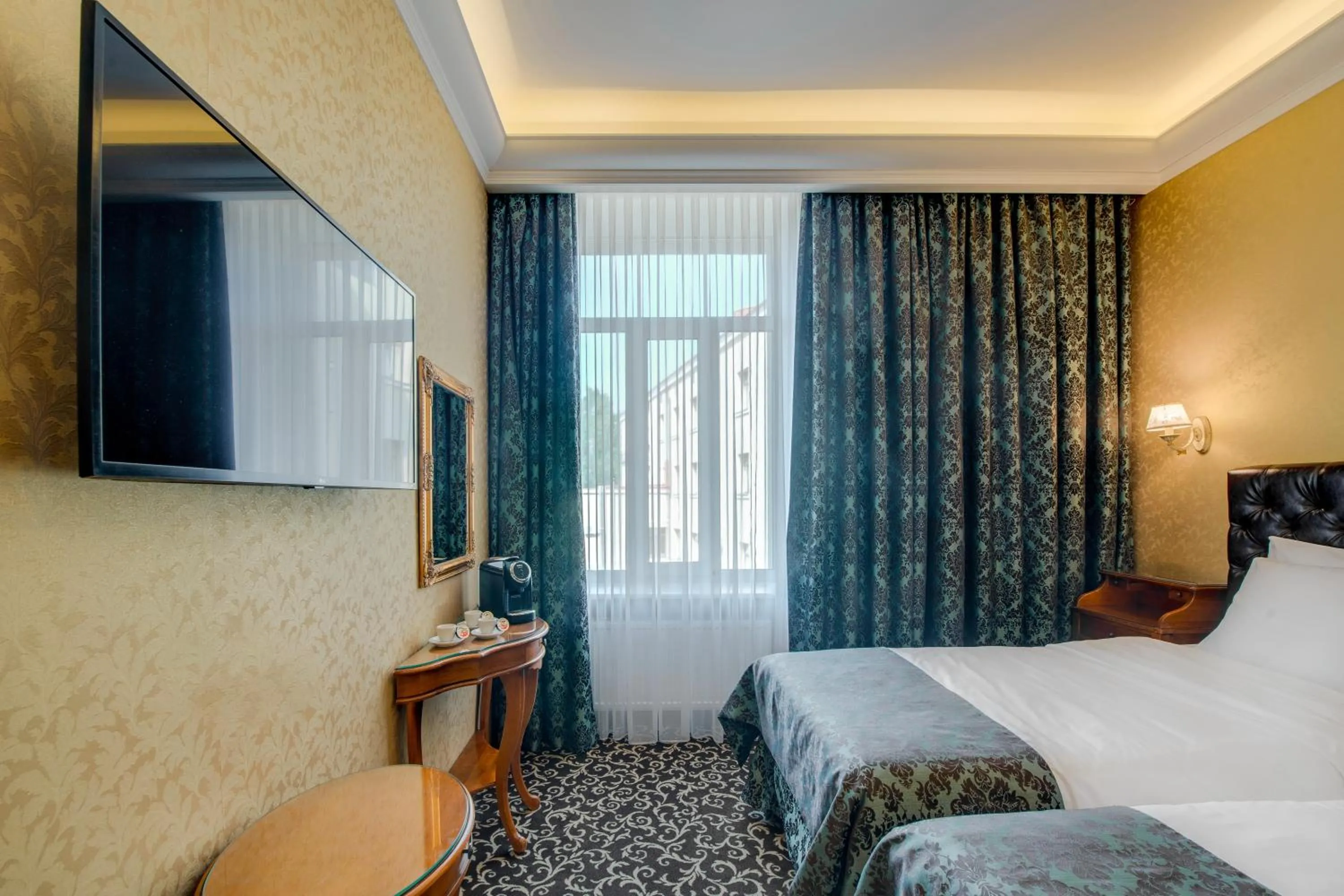 Bed in Hotel Jelgava