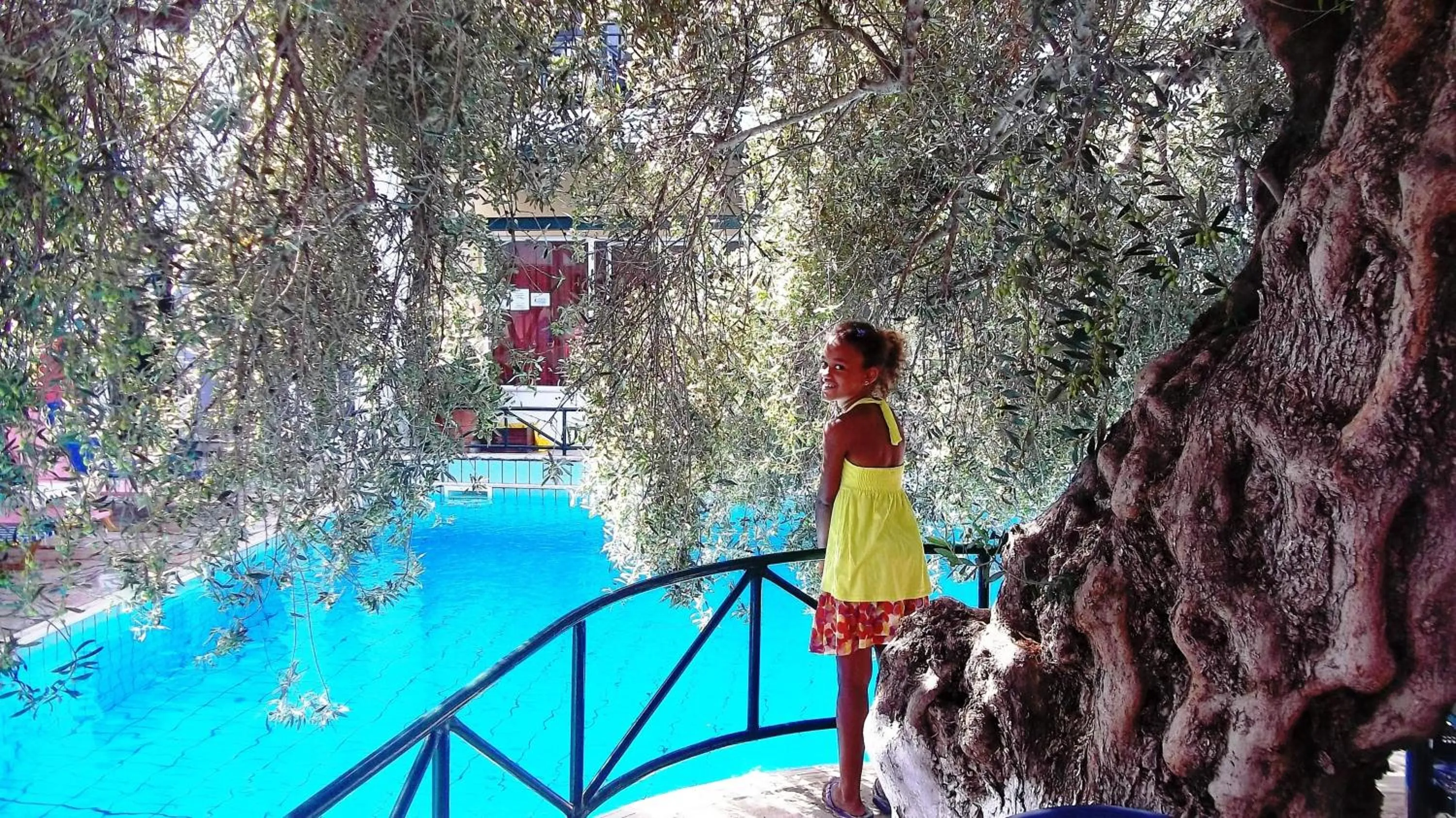 children in Kastro Studios Apartments