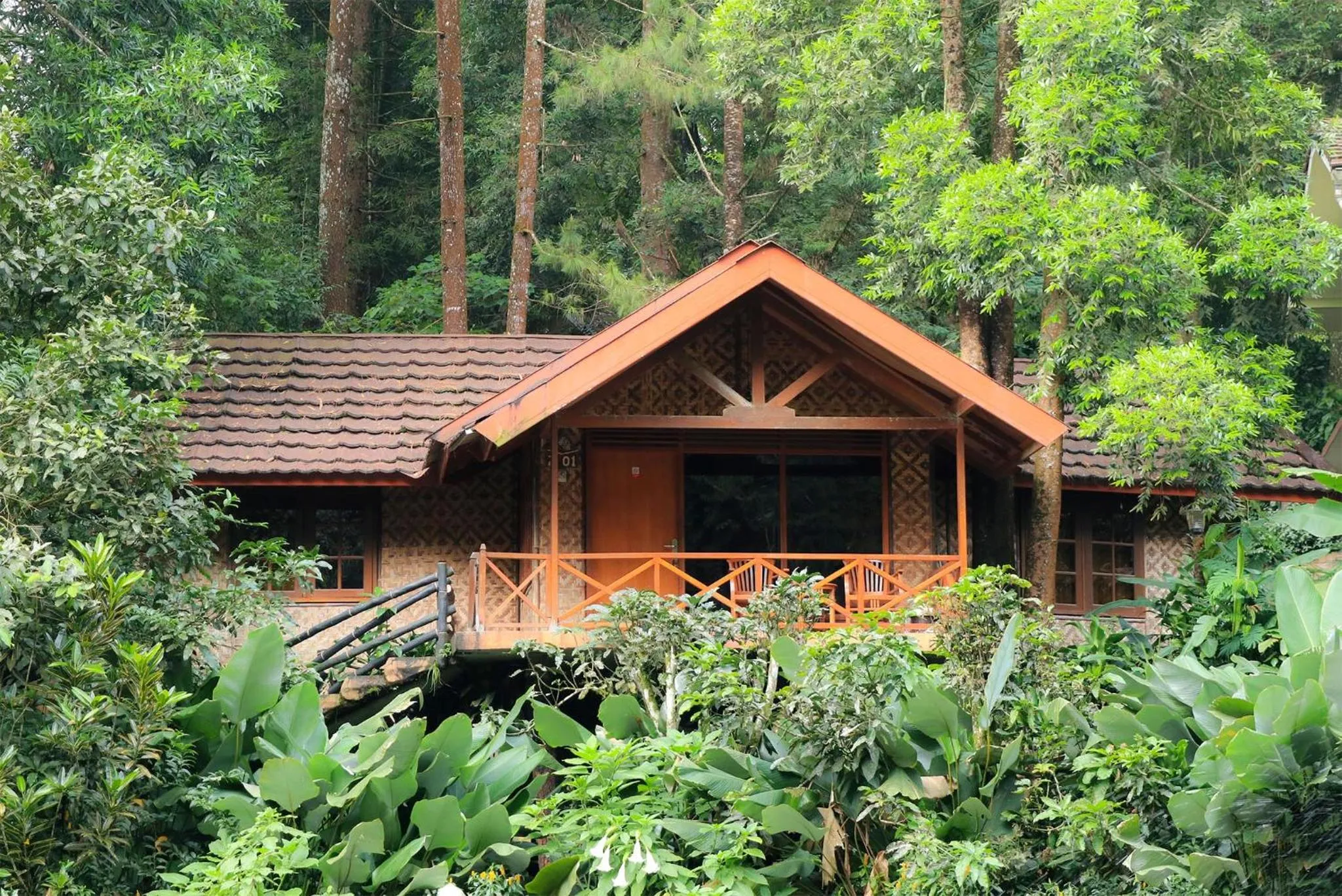 Nature View Two-Bedroom Bungalow in Safari Resort