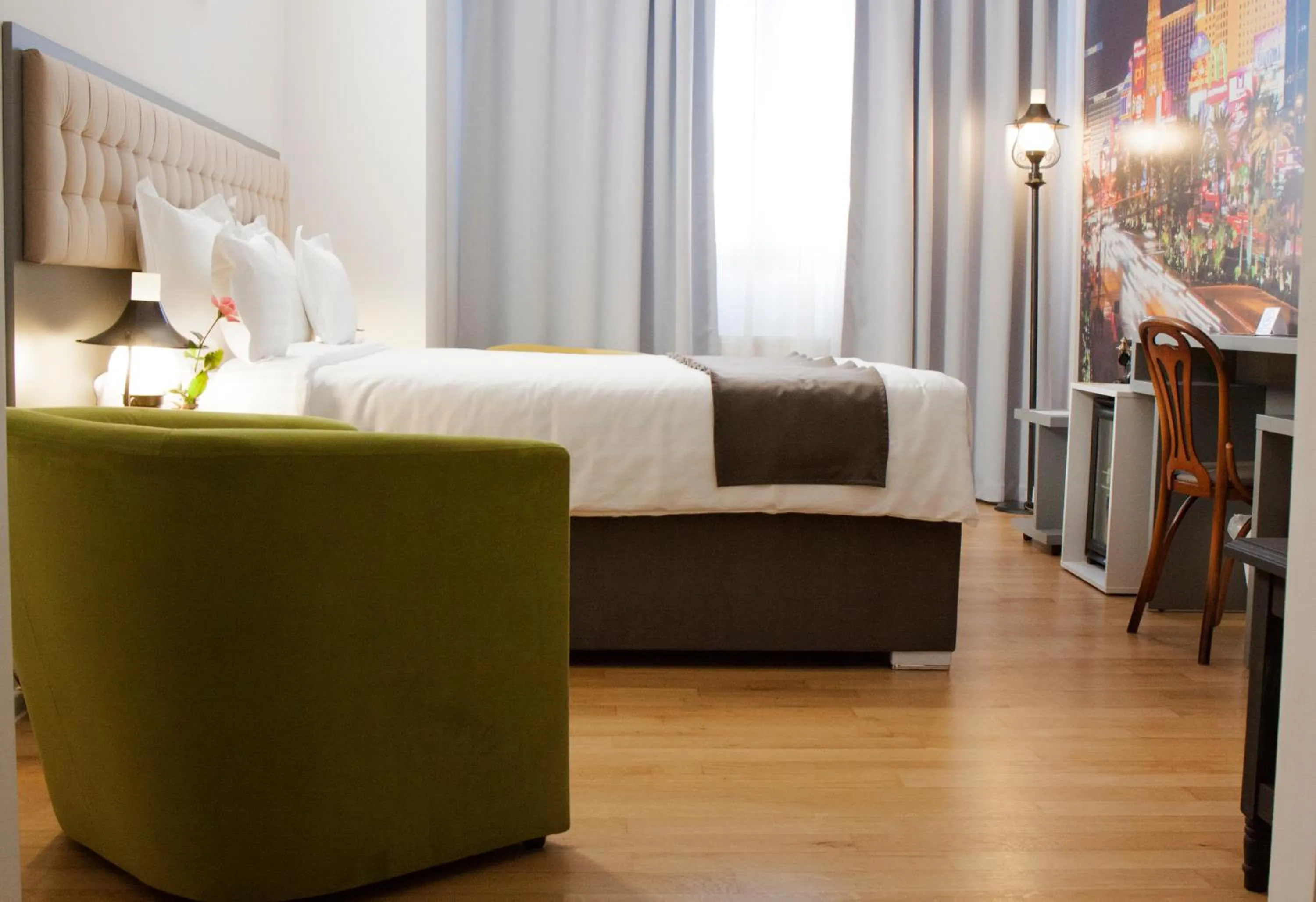 Bed in Ambra Boutique Hotel & Bistro