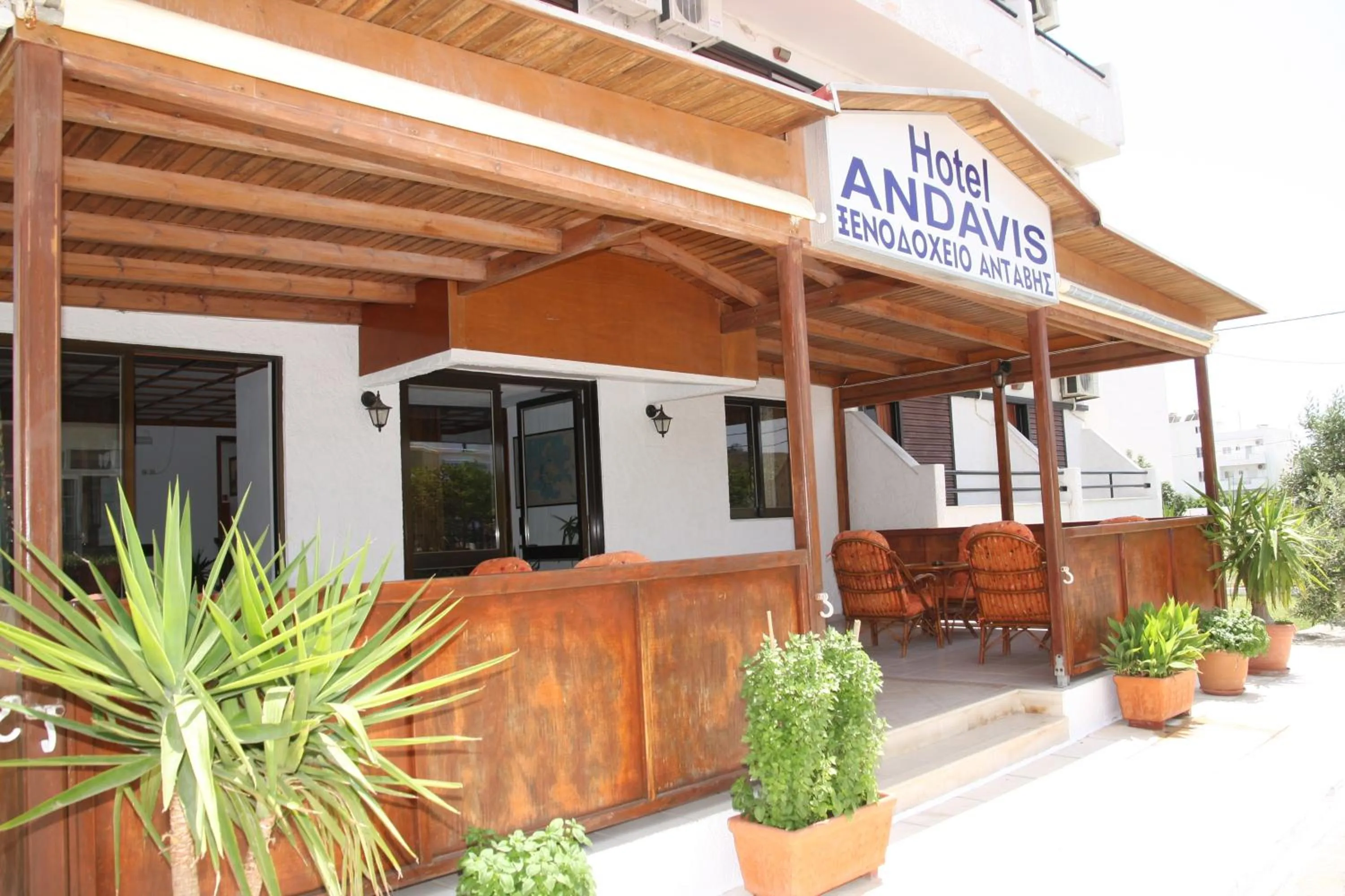 Property building in Andavis Hotel