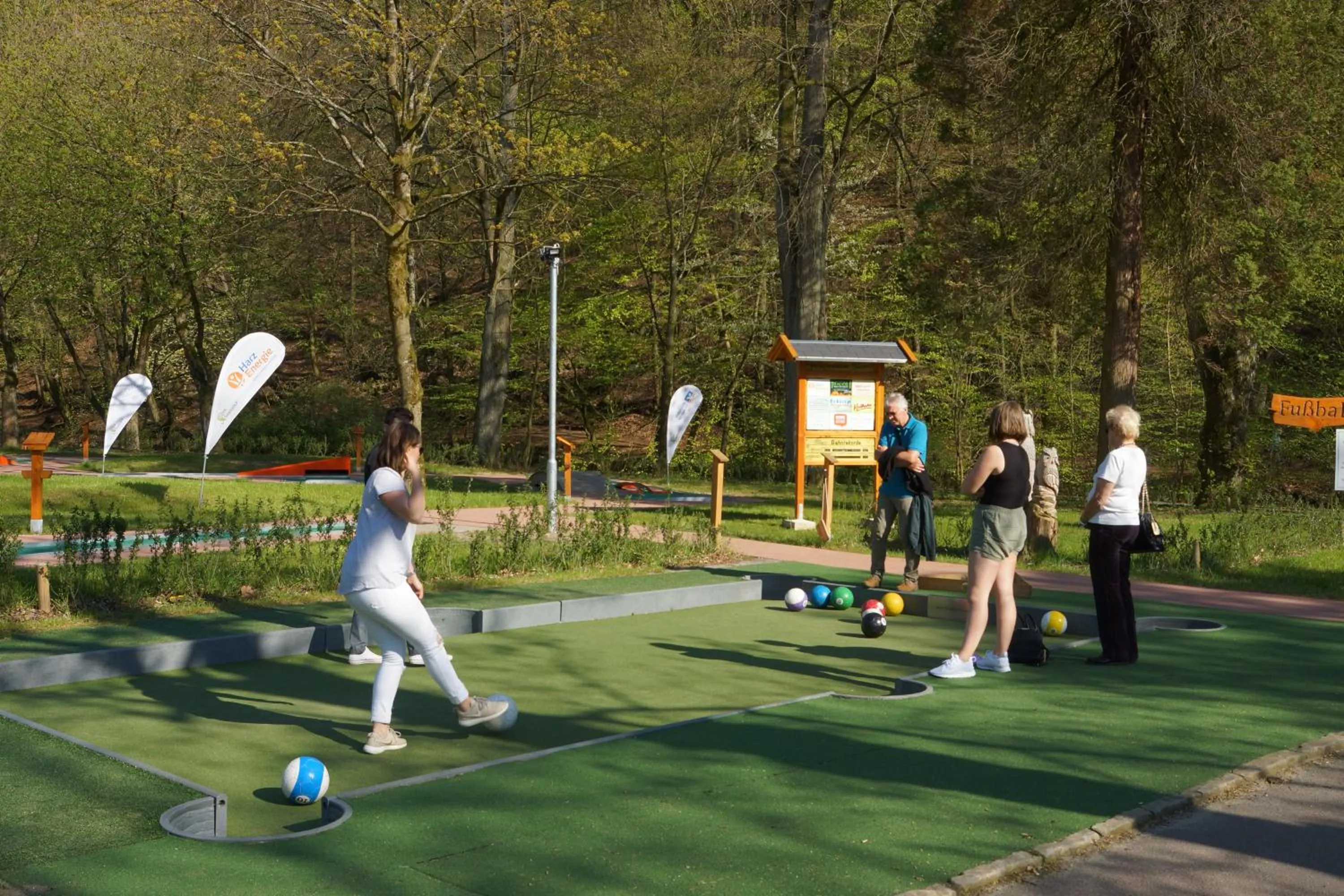 Minigolf in Komforthotel & Restaurant Riemann