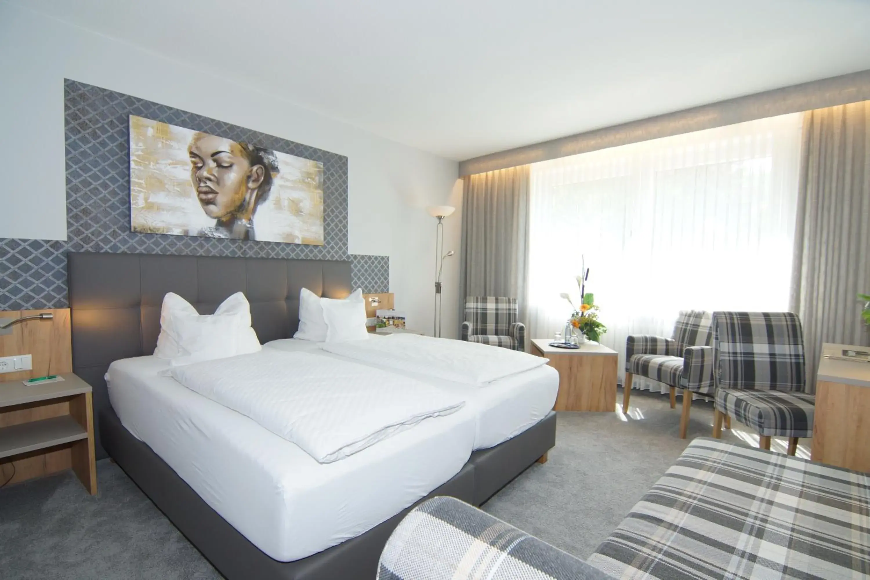 Comfort Double Room in Komforthotel & Restaurant Riemann Comfort Double Room in Komforthotel & Restaurant Riemann