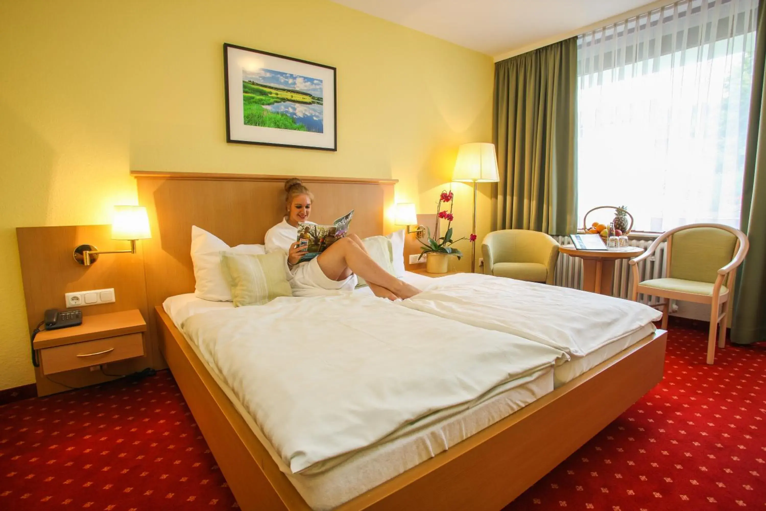 Superior Double Room in Komforthotel & Restaurant Riemann Superior Double Room in Komforthotel & Restaurant Riemann