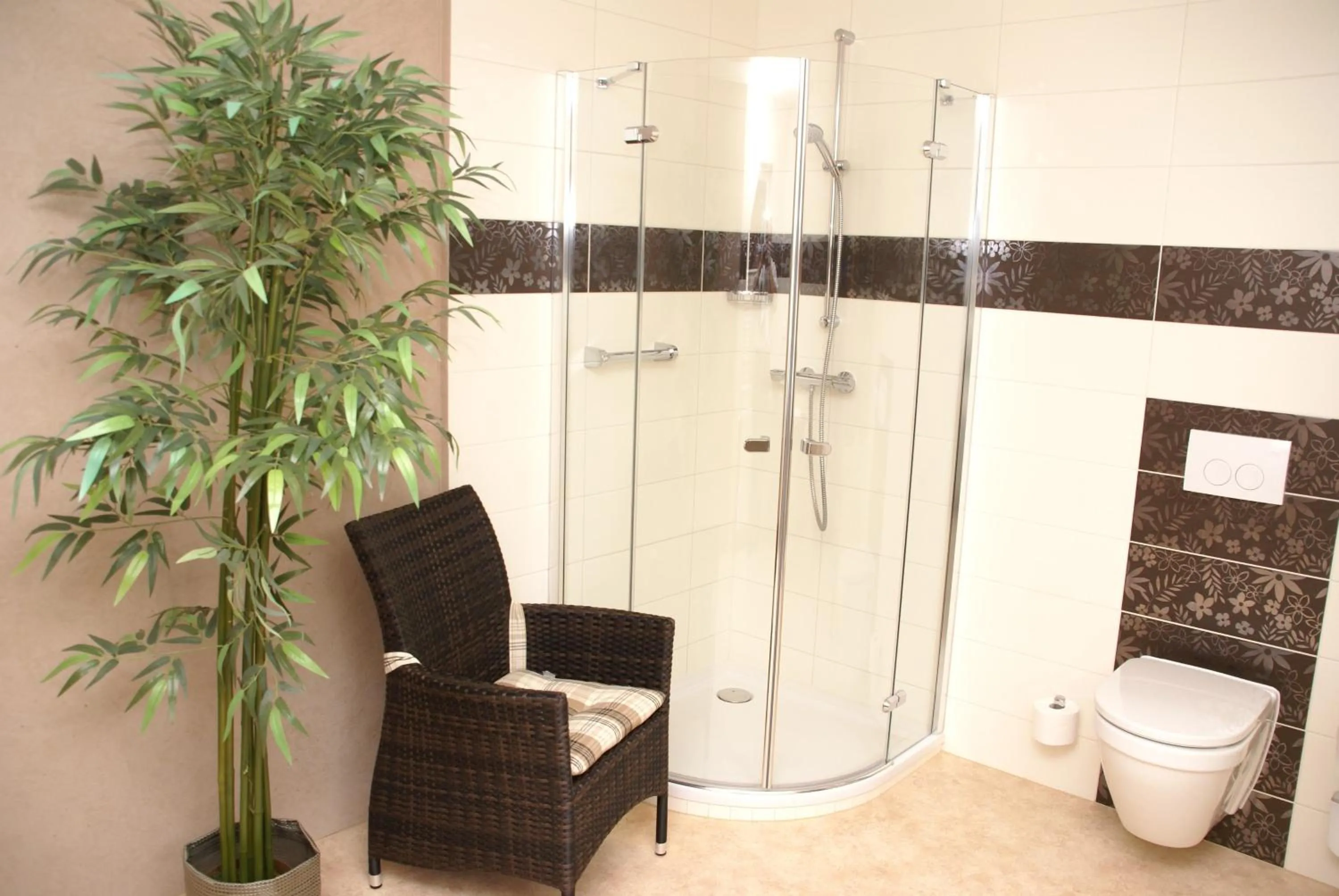 Shower in Komforthotel & Restaurant Riemann