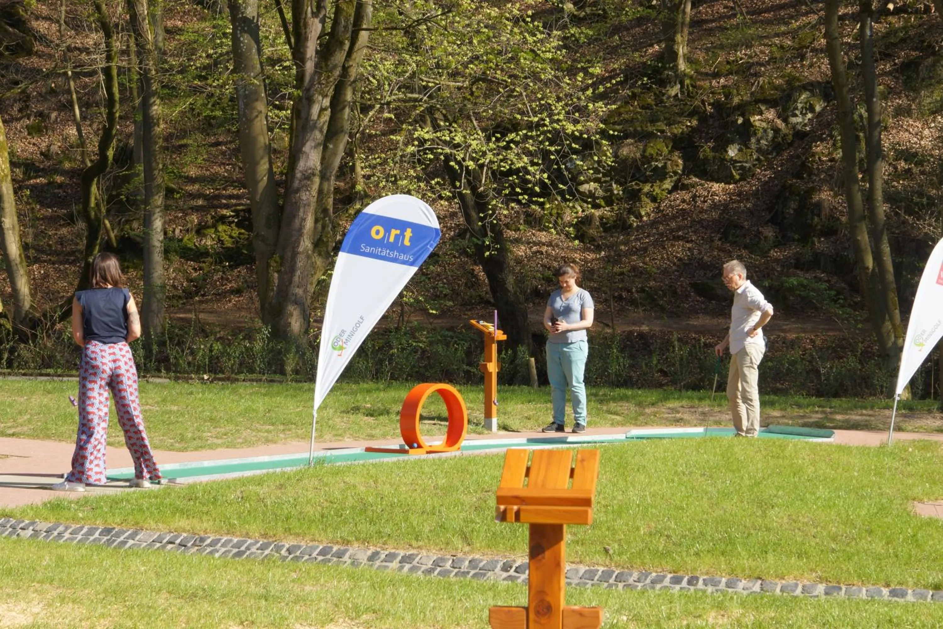 Minigolf in Komforthotel & Restaurant Riemann