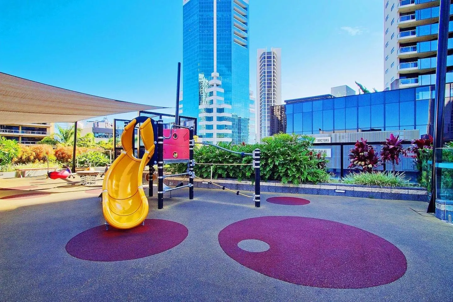 Children play ground in Circle On Cavill Surfers Paradise Apartments-Holiday Paradise