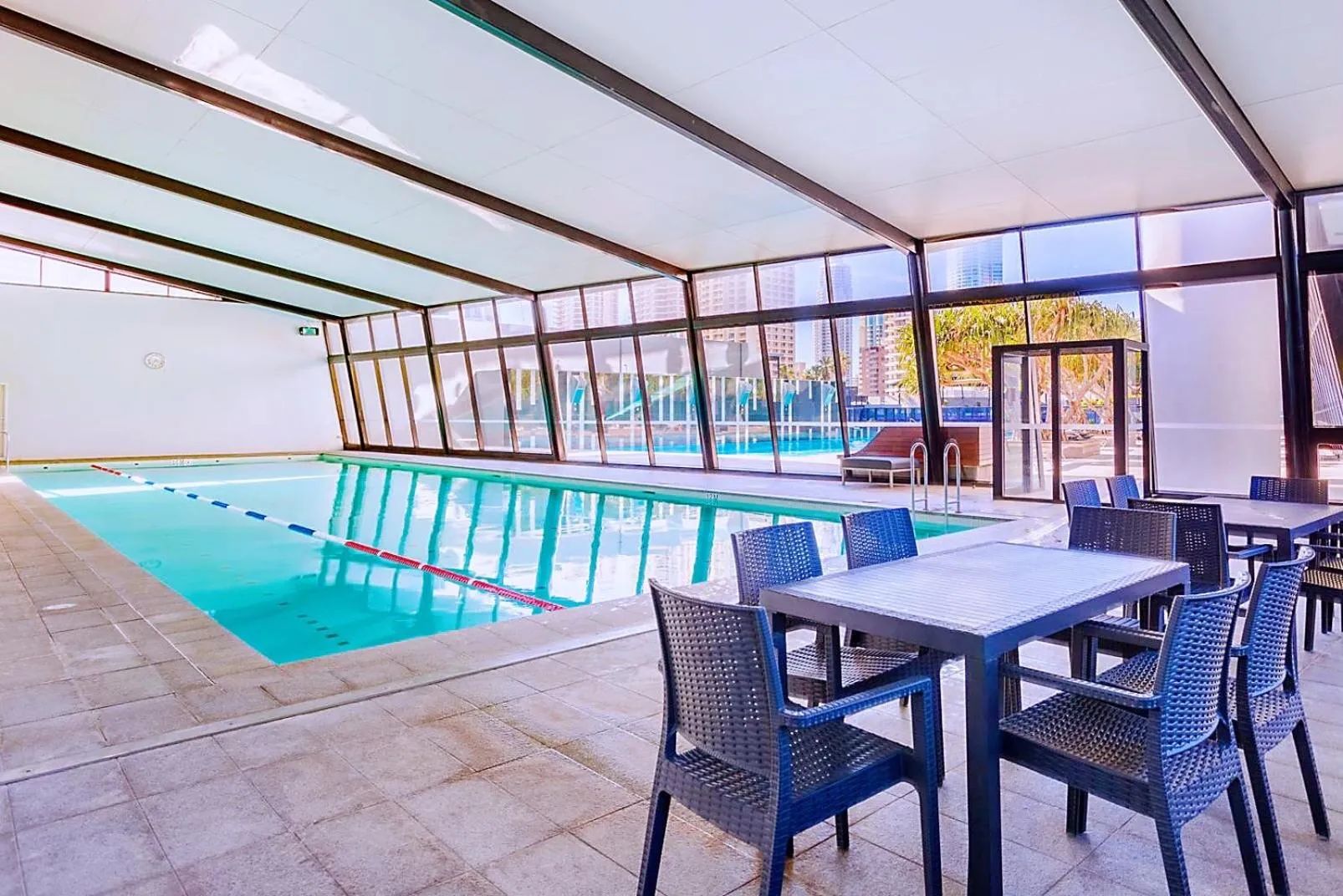 Swimming pool in Circle On Cavill Surfers Paradise Apartments-Holiday Paradise