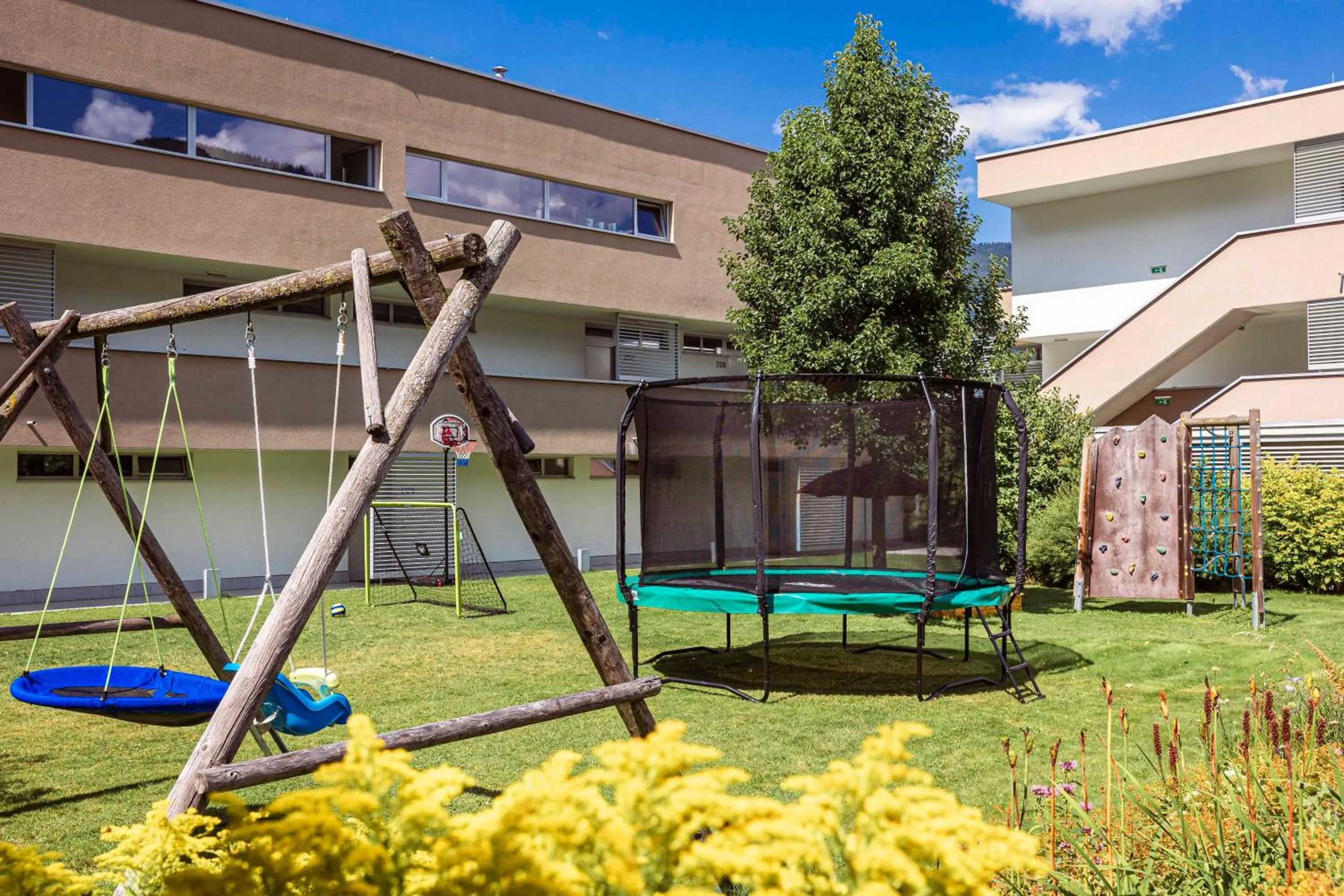 Patio in Tauernresidence Radstadt by ALPS RESORTS