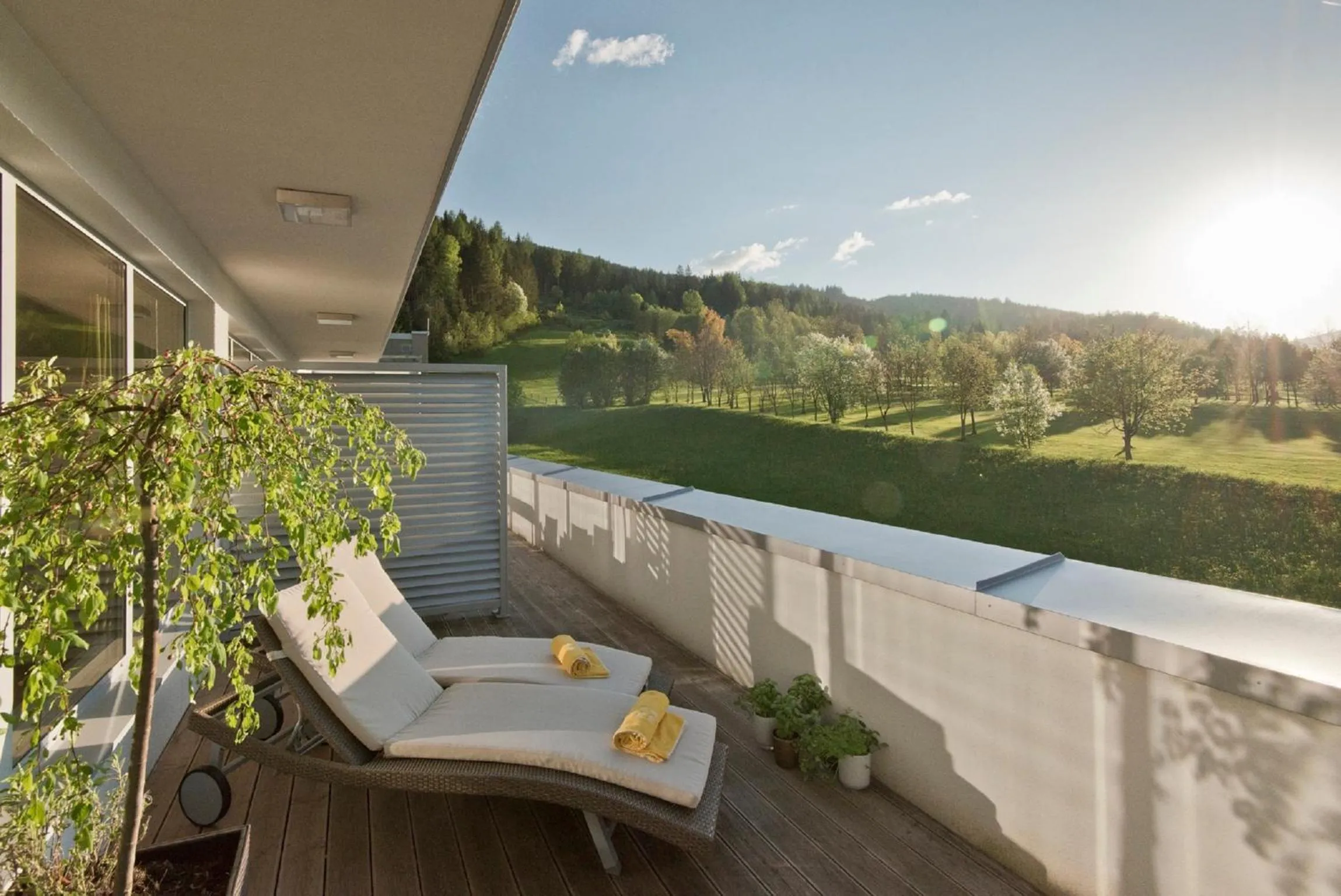 Balcony/Terrace in Tauernresidence Radstadt by ALPS RESORTS