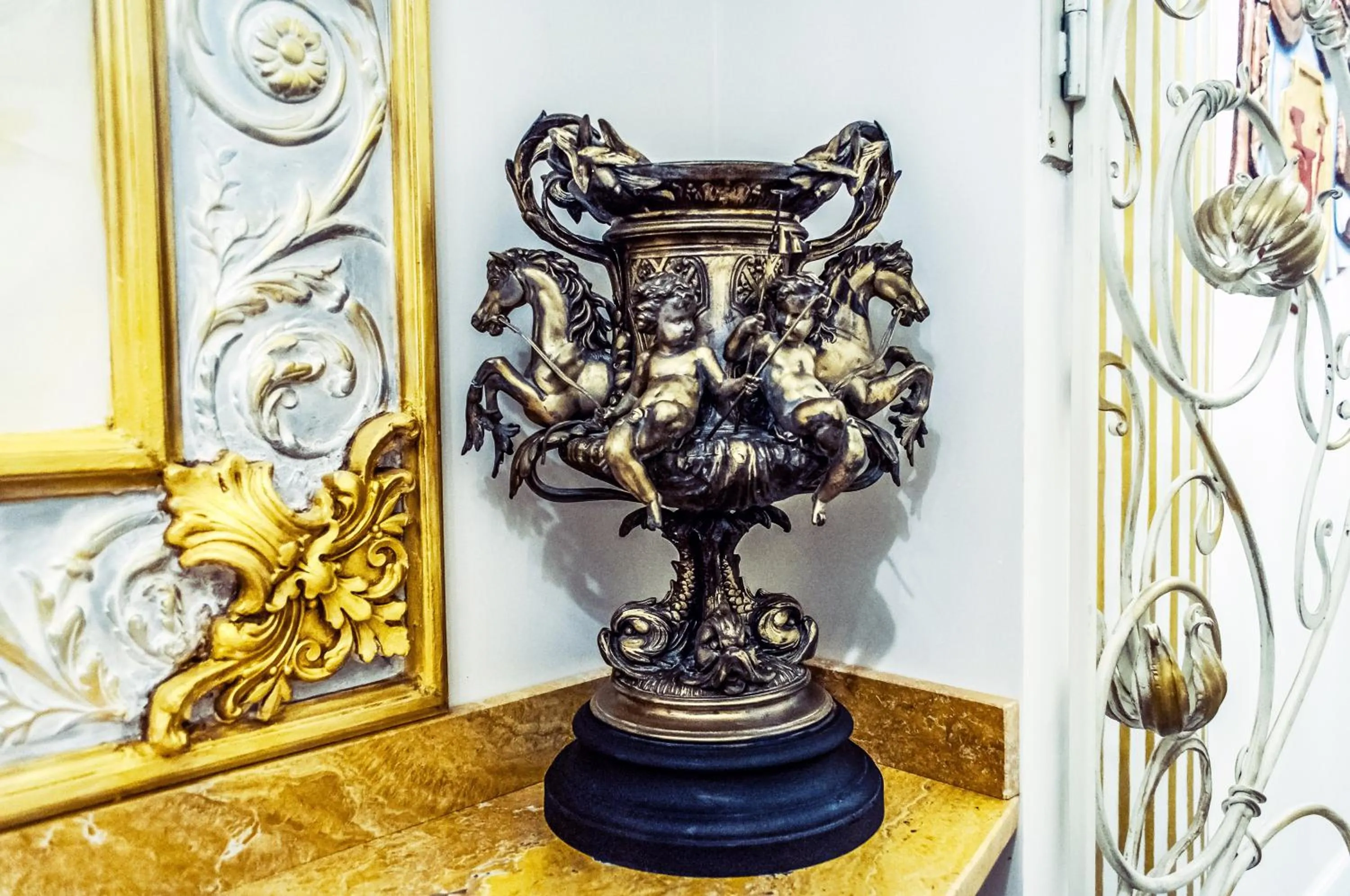 Living room in Impero Vaticano Suites Guest House