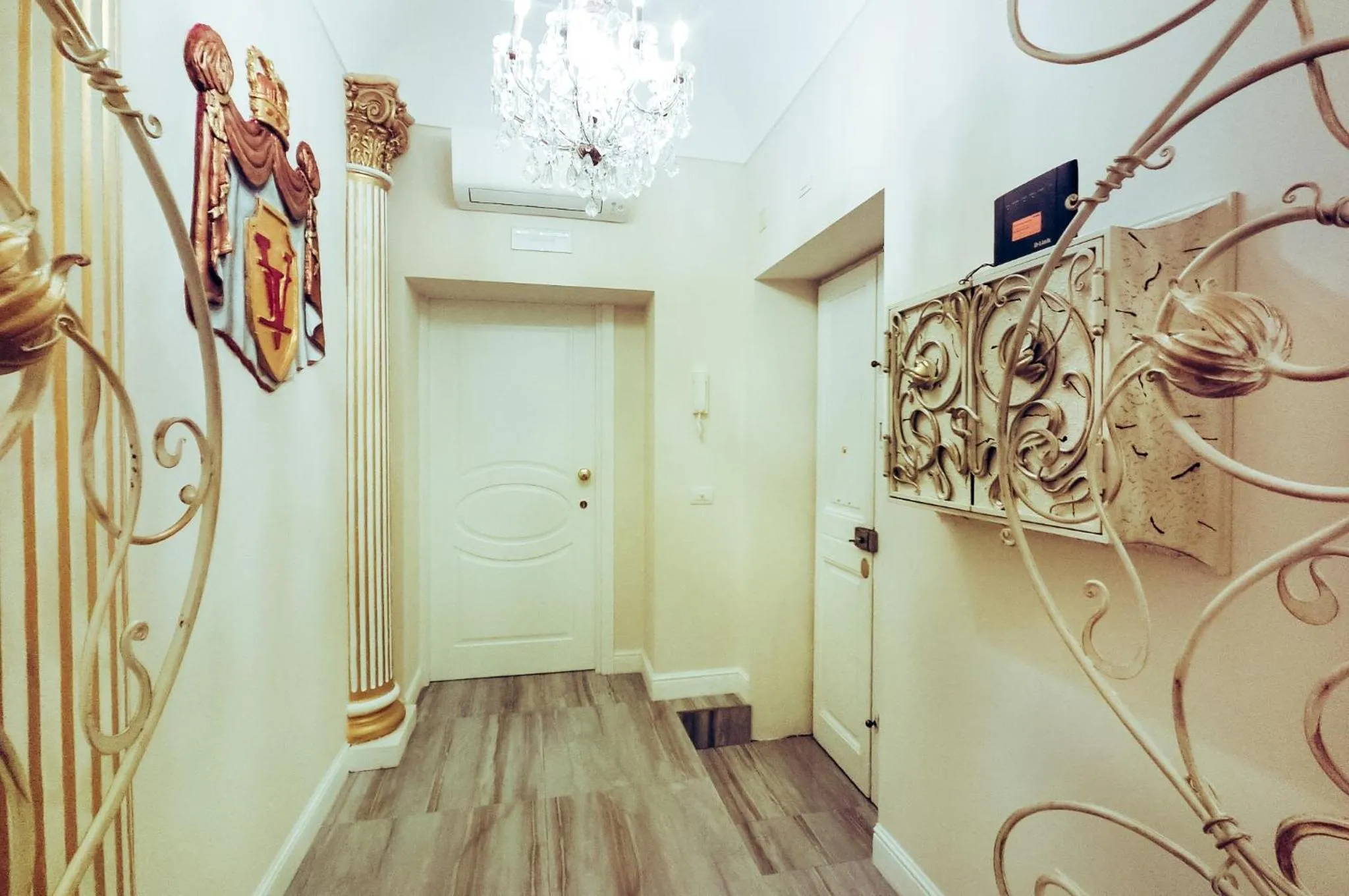 Living room in Impero Vaticano Suites Guest House