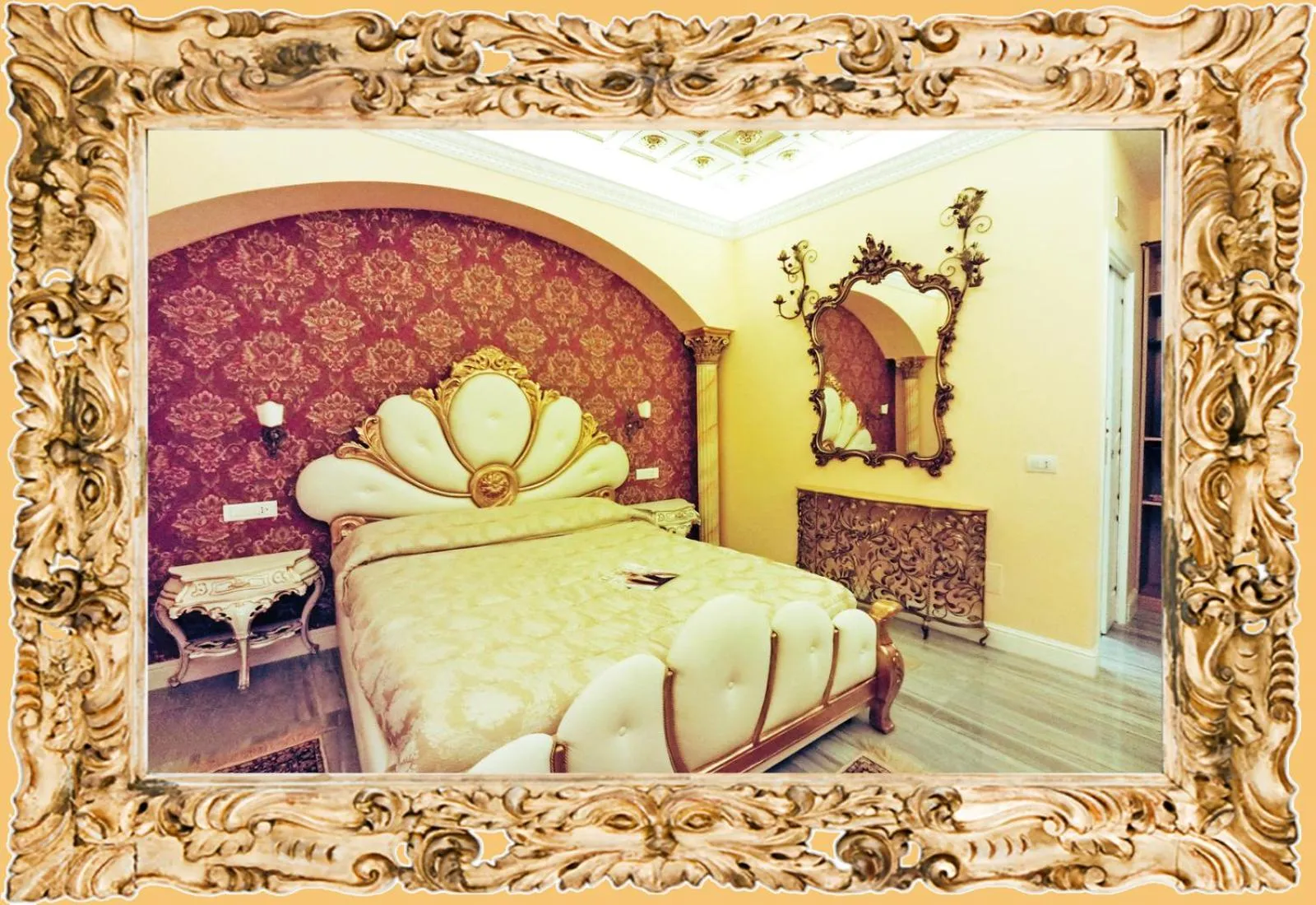 Photo of the whole room, Bed in Impero Vaticano Suites Guest House