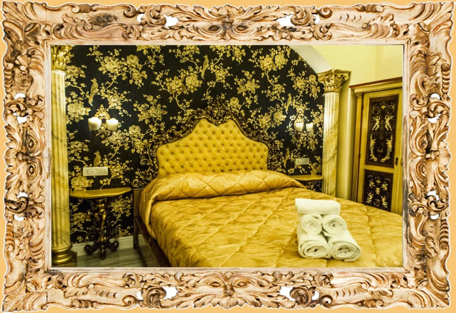 Bedroom, Bed in Impero Vaticano Suites Guest House