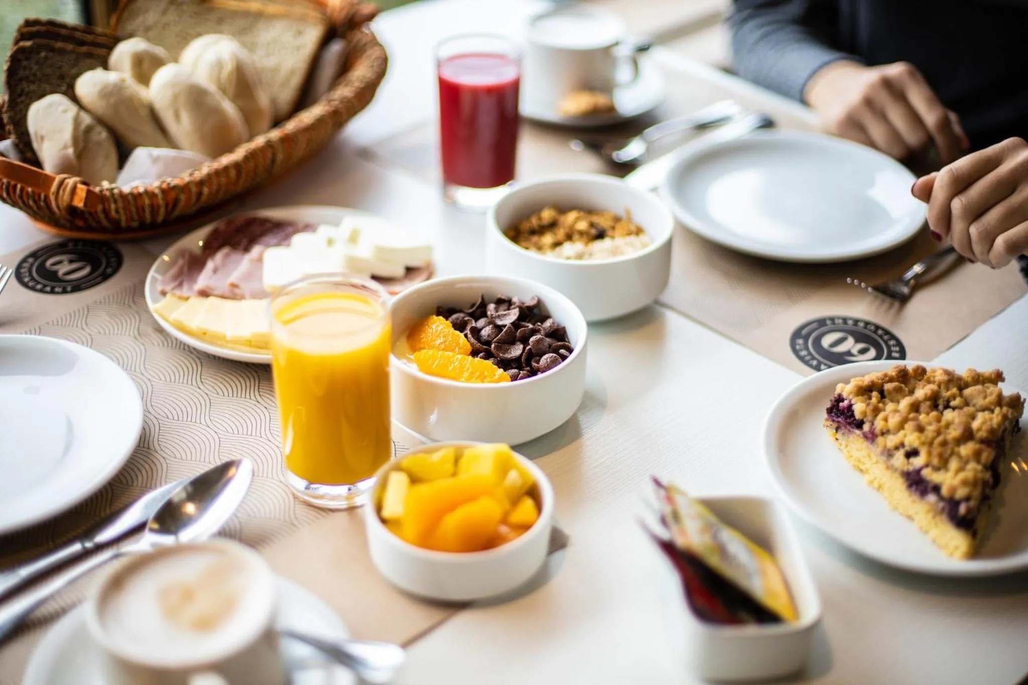 Food and drinks in Hotel Bellavista