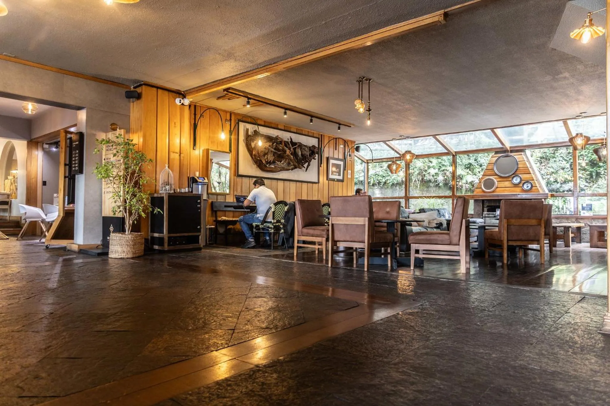 Seating area in Hotel Bellavista