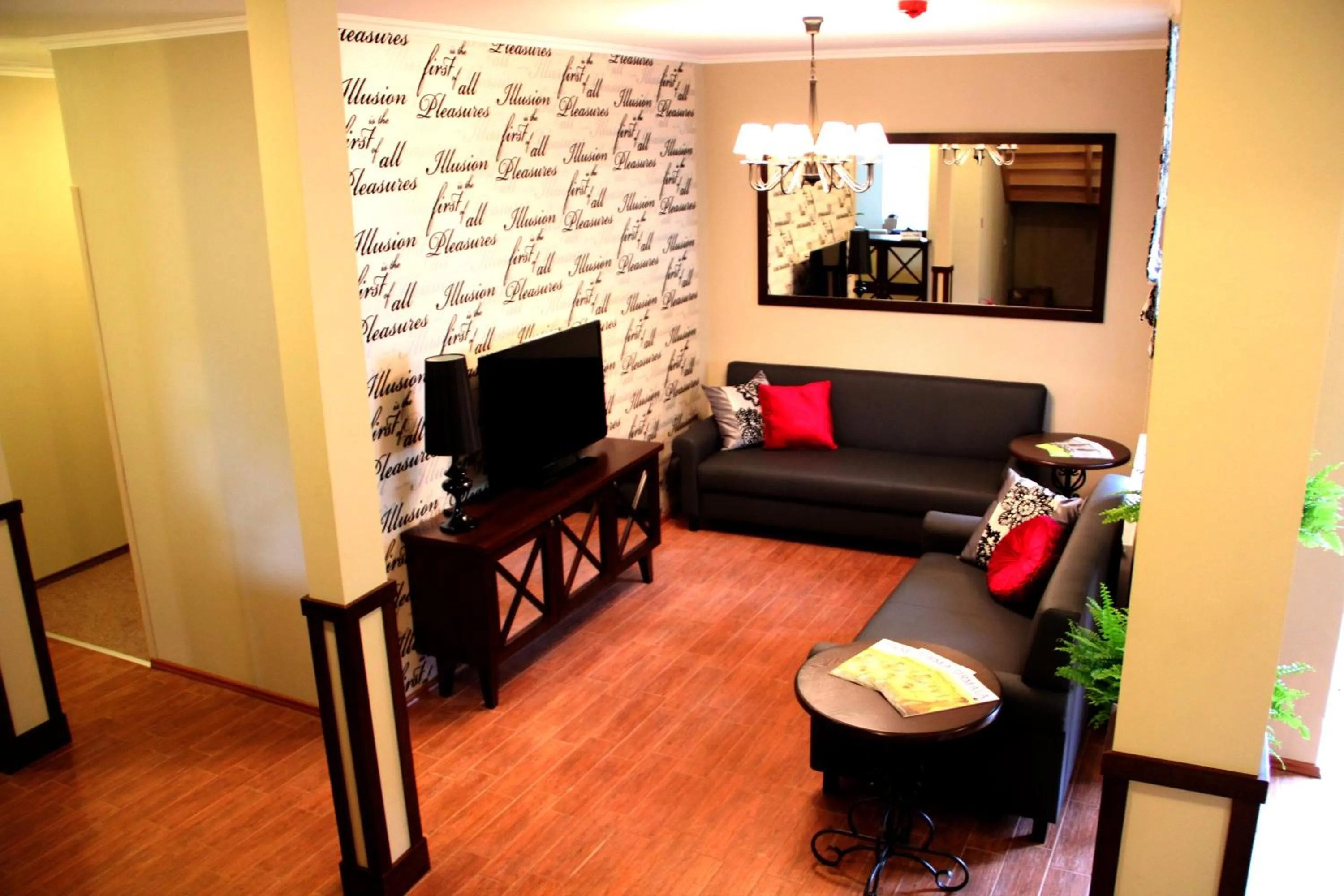 Lobby or reception in Dzintars Hotel