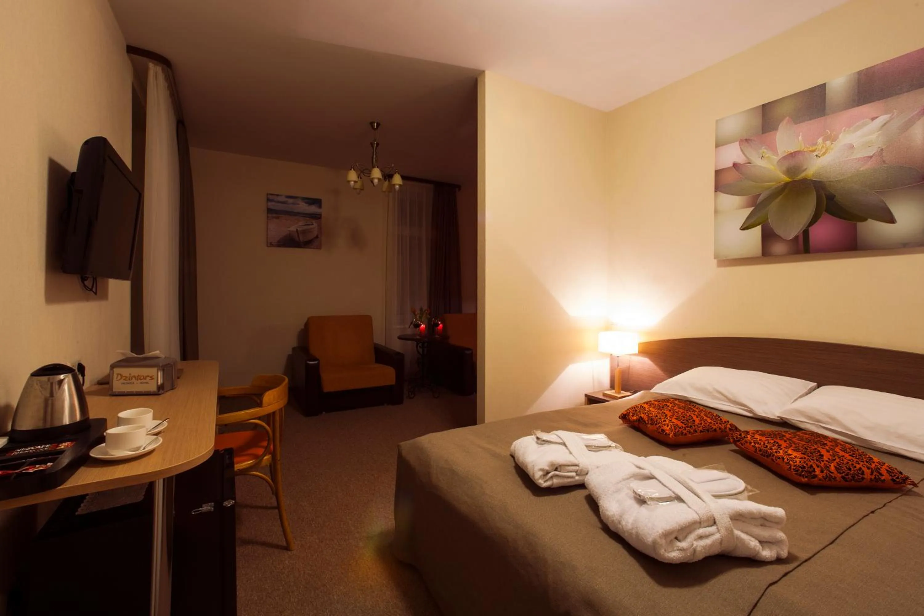 Photo of the whole room, Bed in Dzintars Hotel