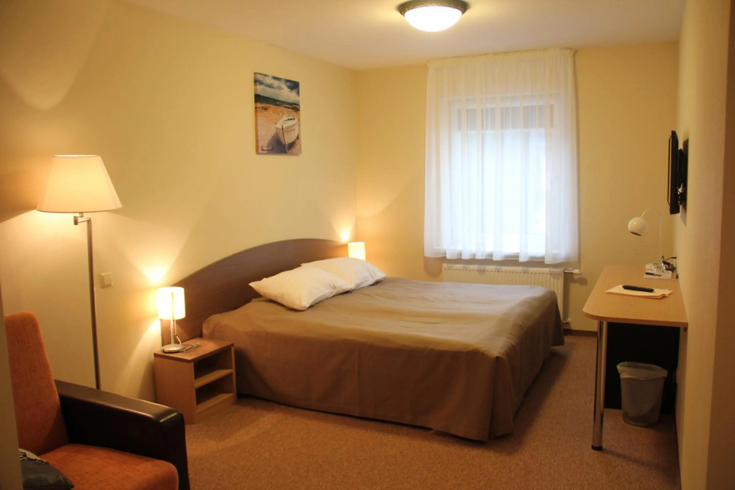 Bedroom, Bed in Dzintars Hotel