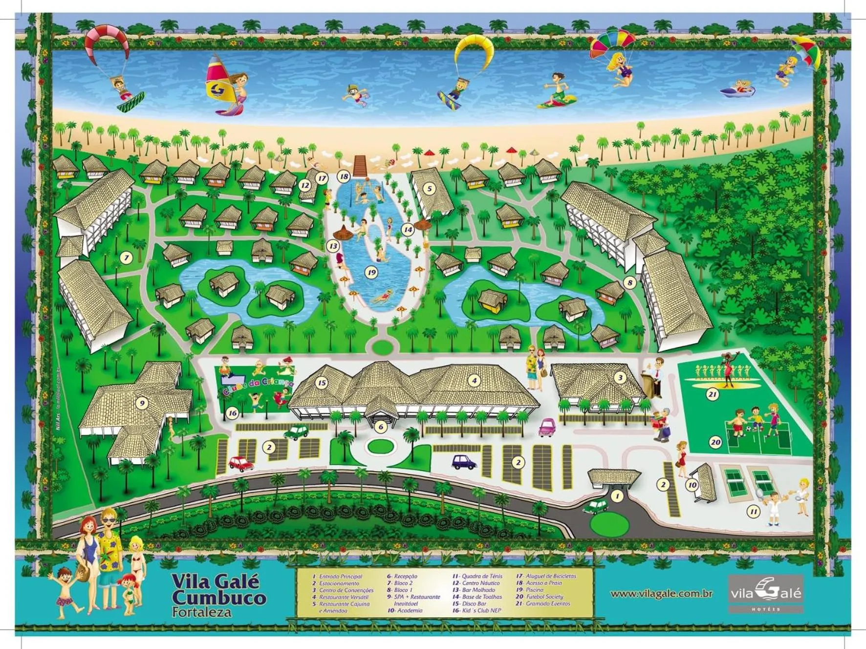 Property building in Vila Galé Resort Cumbuco - All inclusive