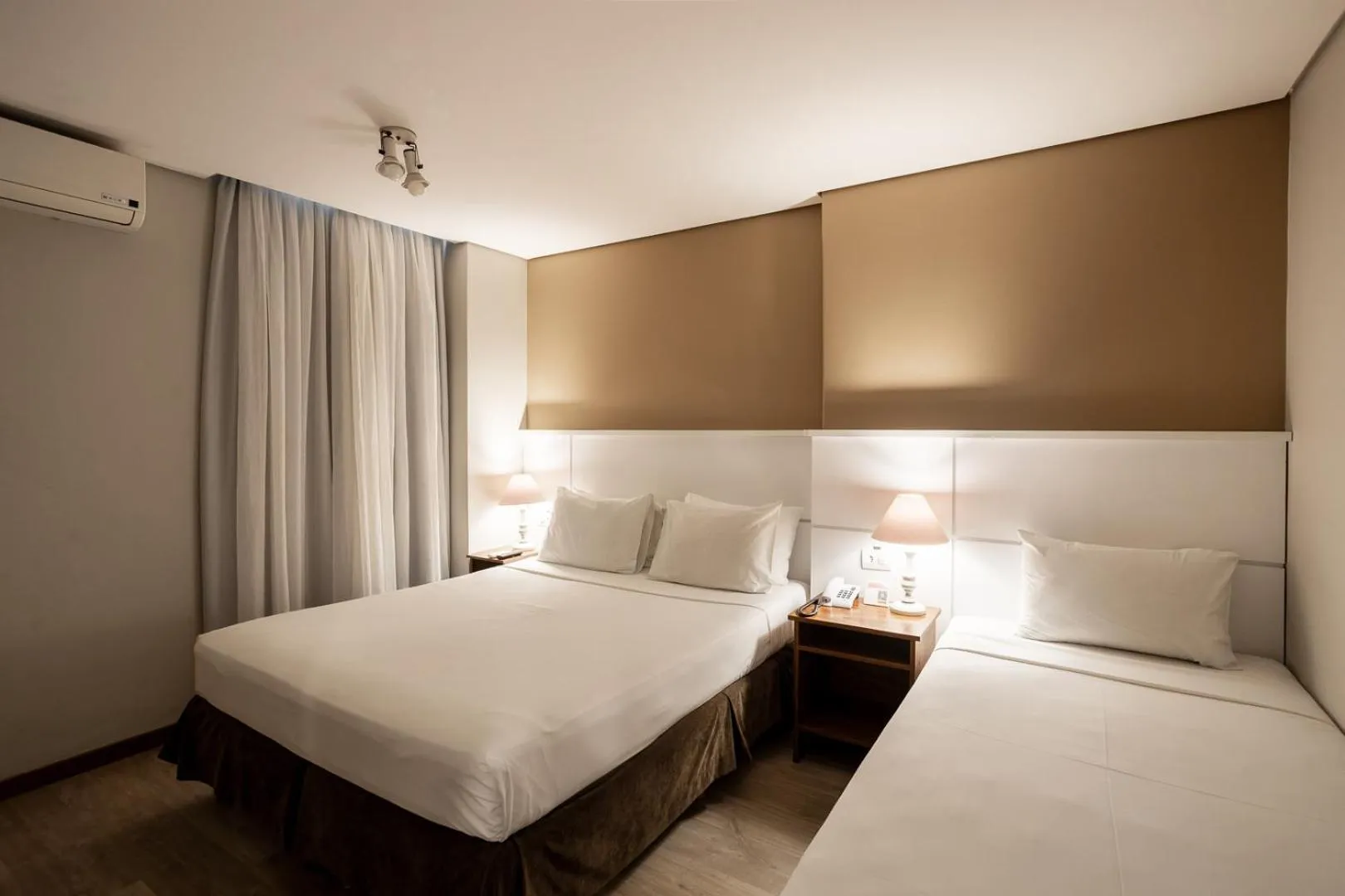 Bed in Planalto Select Hotel Ponta Grossa