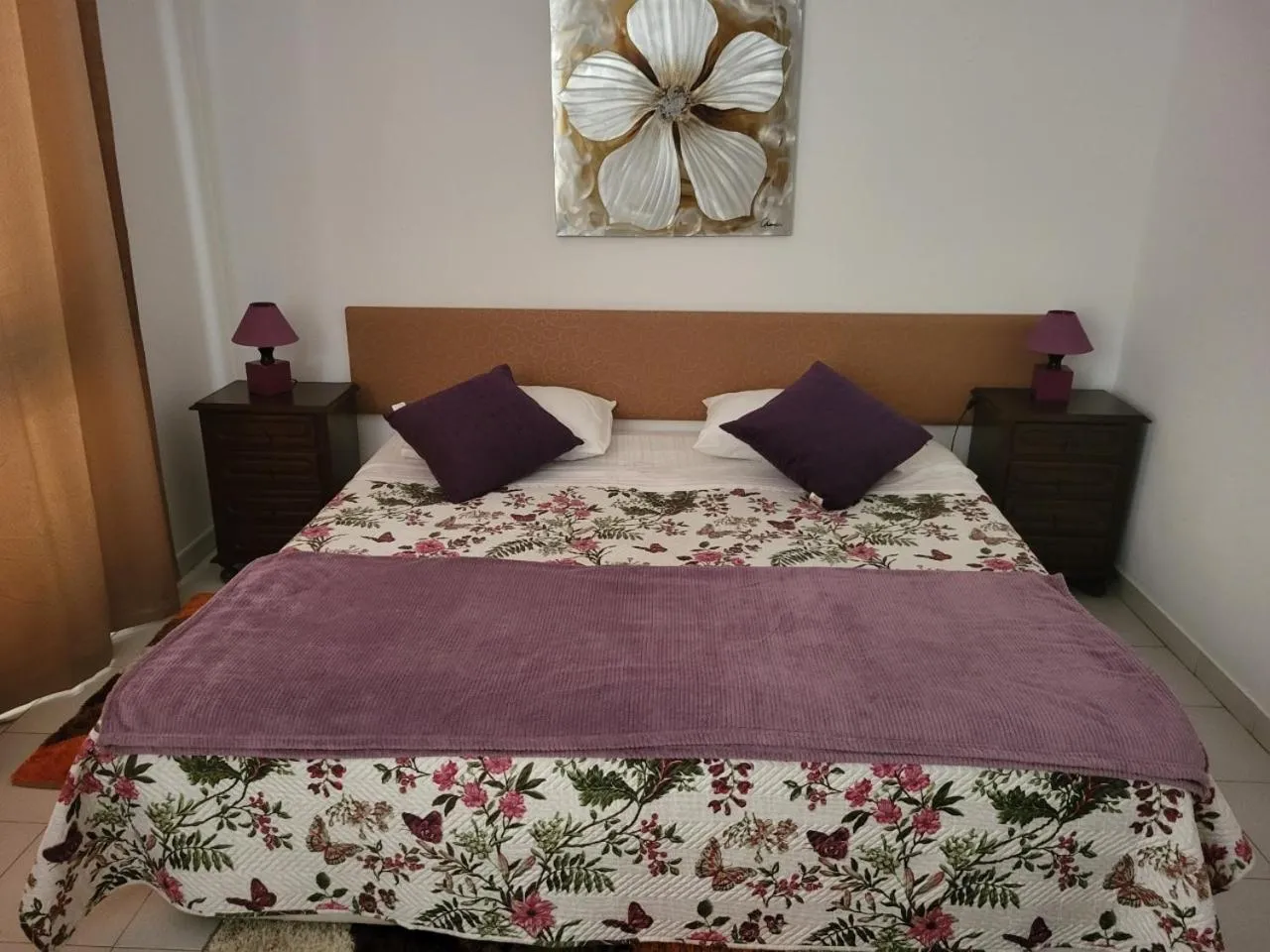 Bed in Guesthouse A Lareira