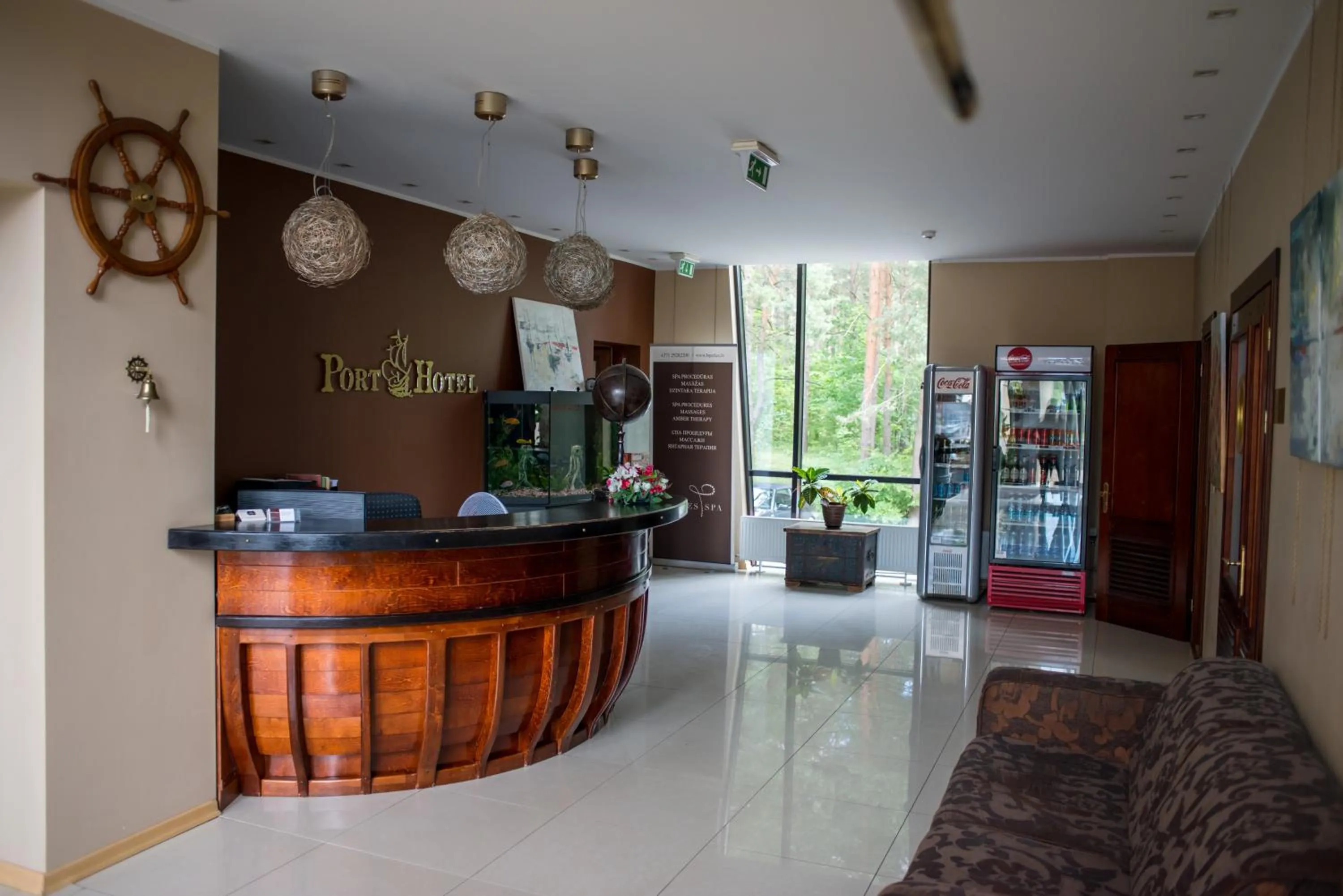 Lobby or reception in Port Hotel