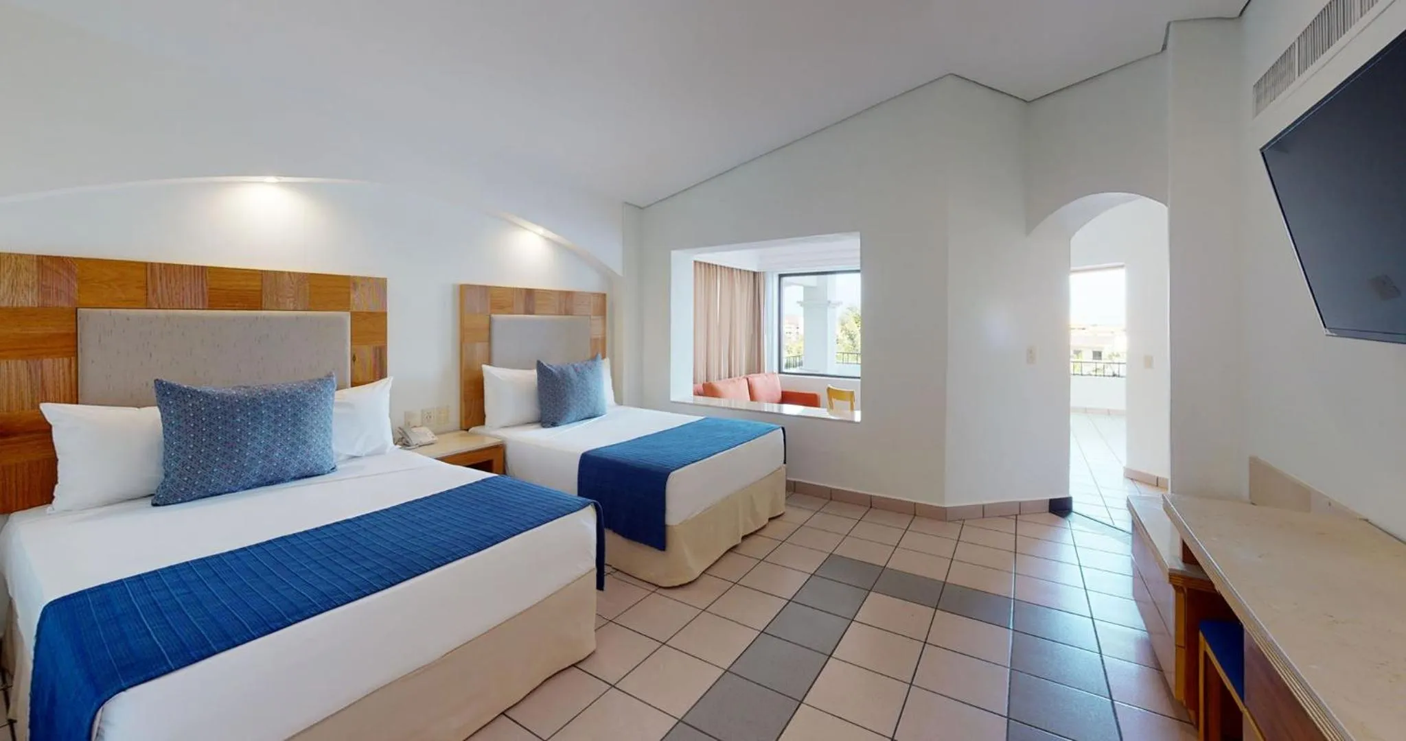 Bed in Park Royal Beach Huatulco - All Inclusive