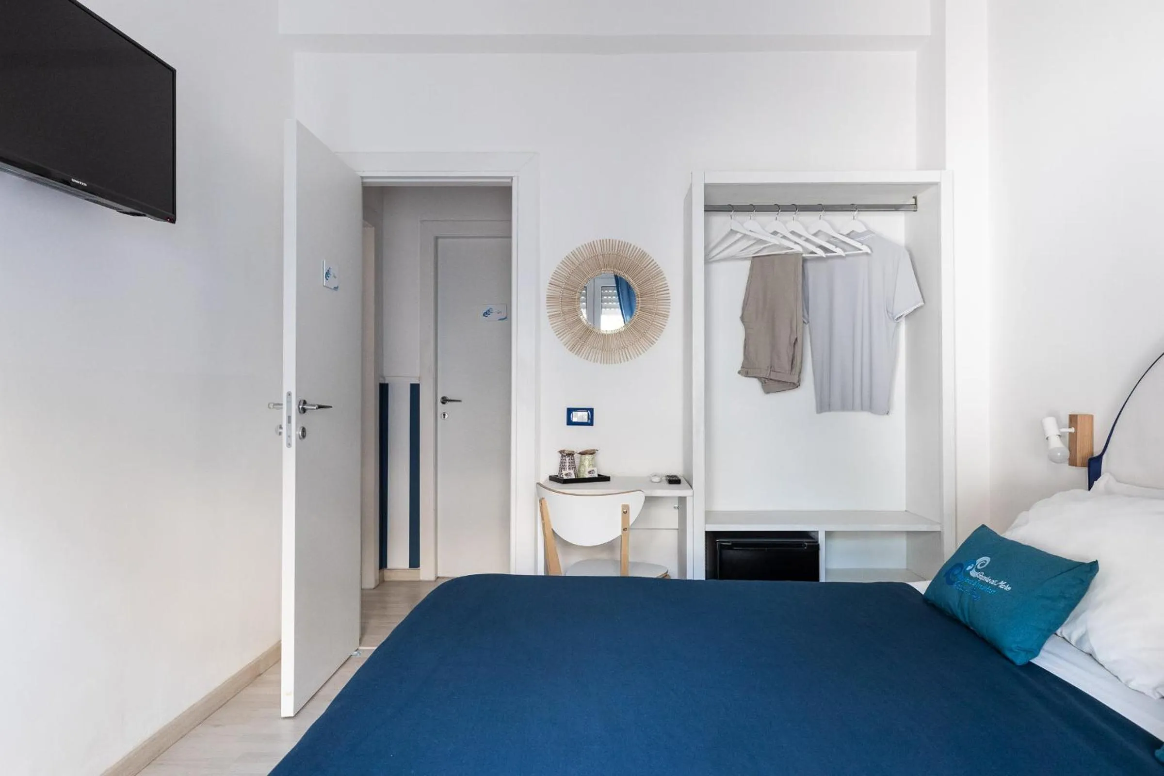 Bedroom, Bed in B&B Sapore di Mare nel Blu