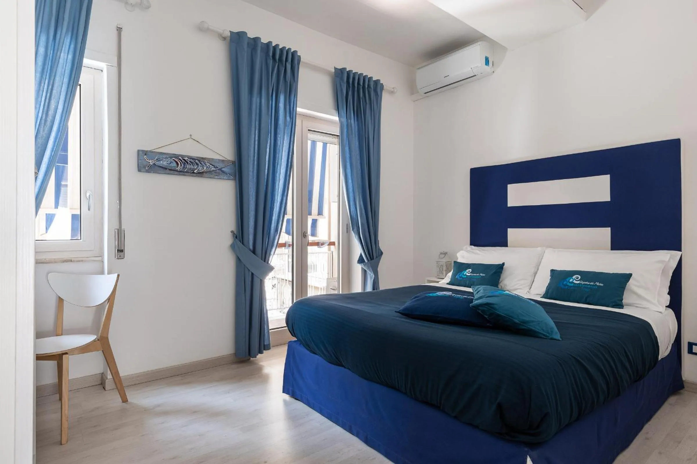 Bed in B&B Sapore di Mare nel Blu
