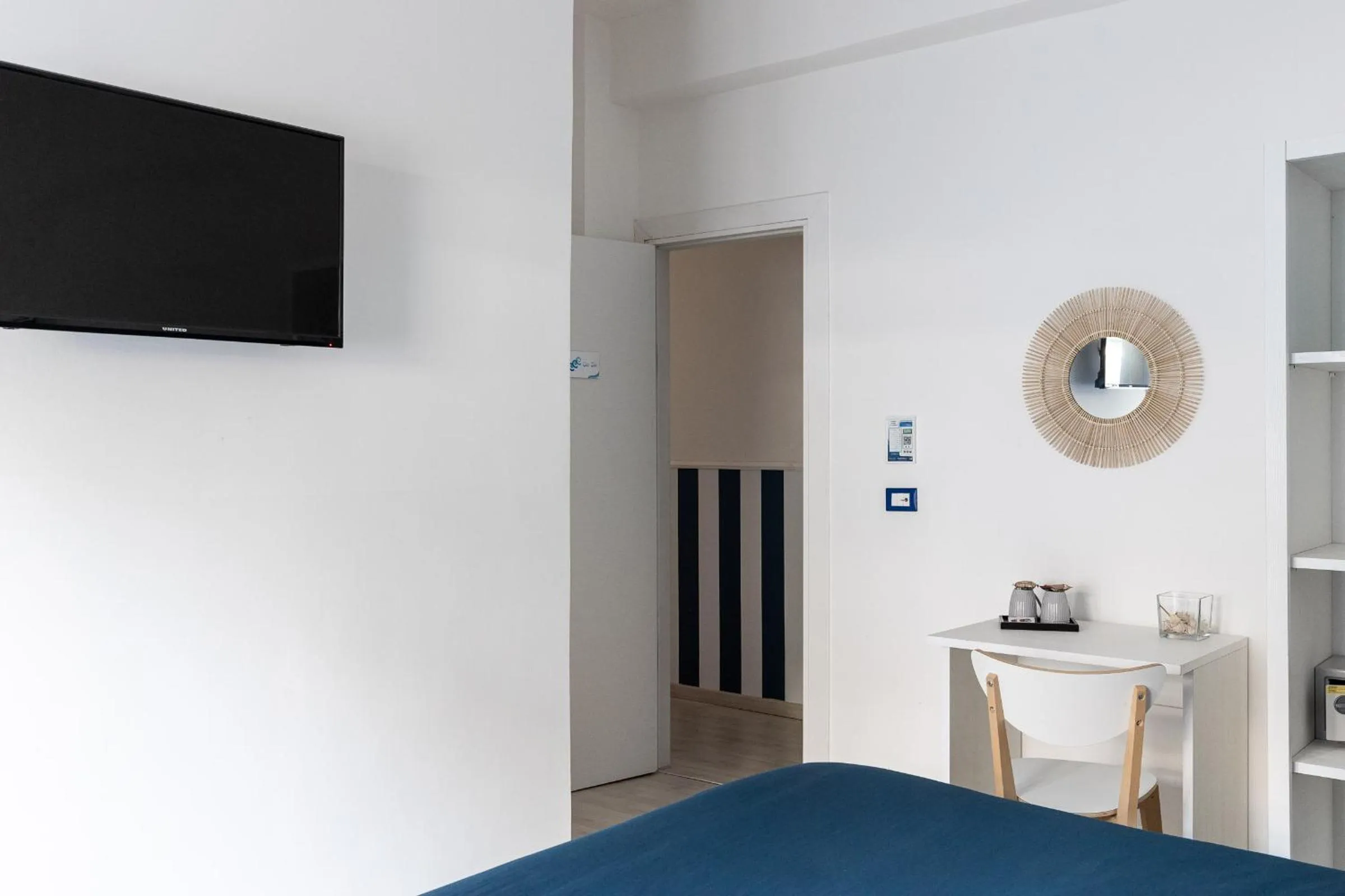 TV and multimedia, Bed in B&B Sapore di Mare nel Blu