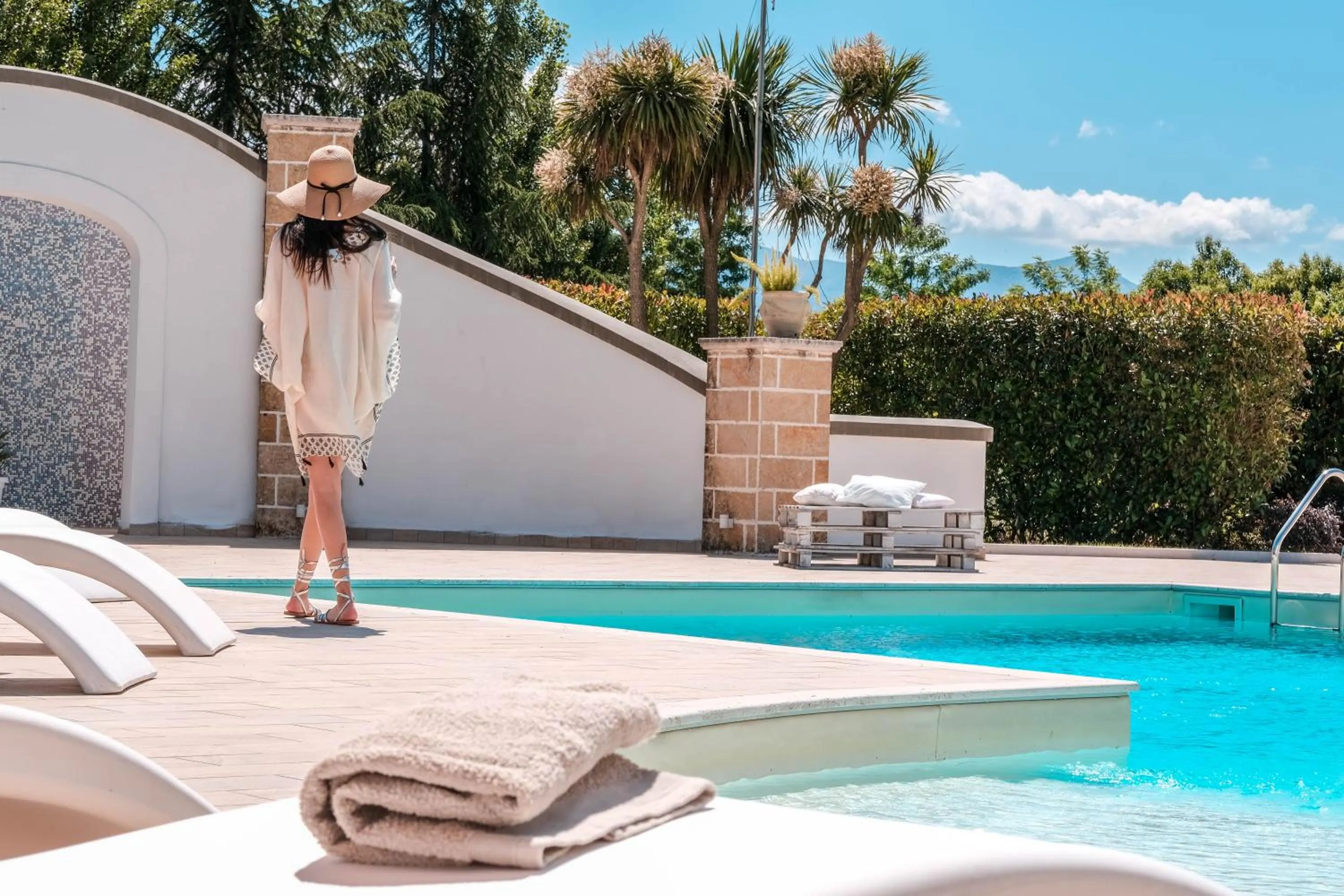 Swimming pool in Anima Antiqua Relais & Spa