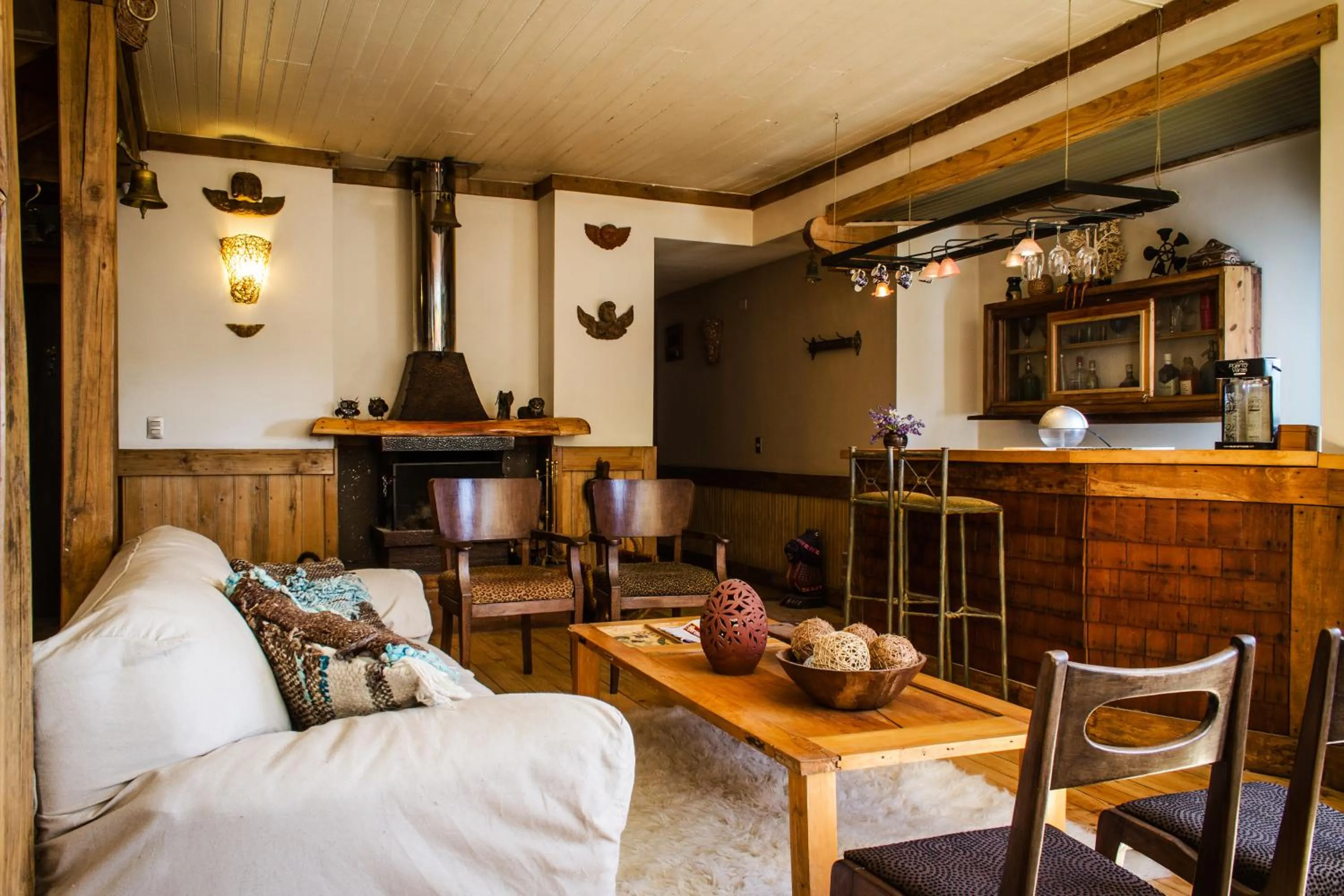 Lounge or bar in Casa Kalfu Hotel Boutique