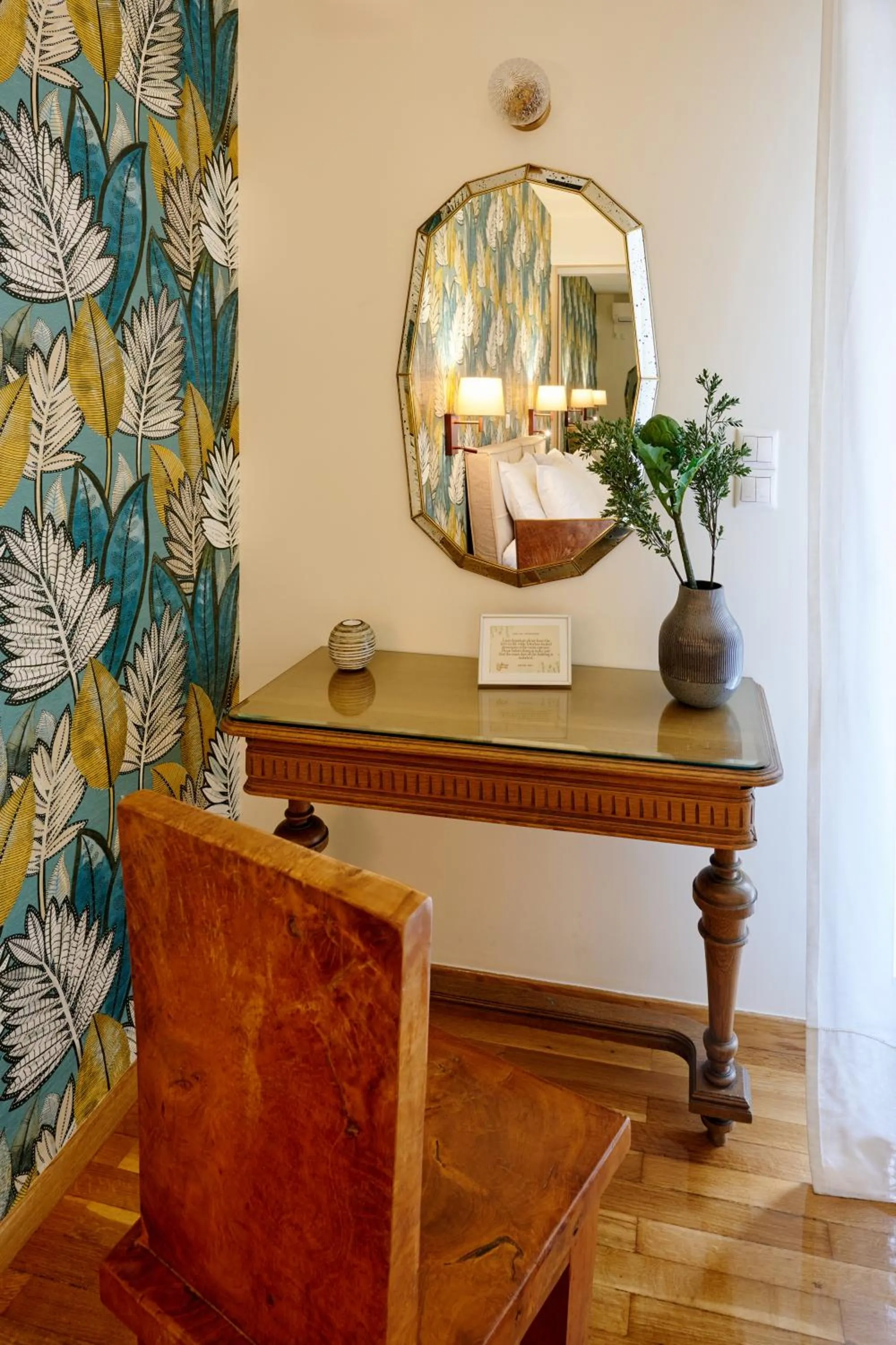 Decorative detail in Rastoni Athens Suites near Acropolis